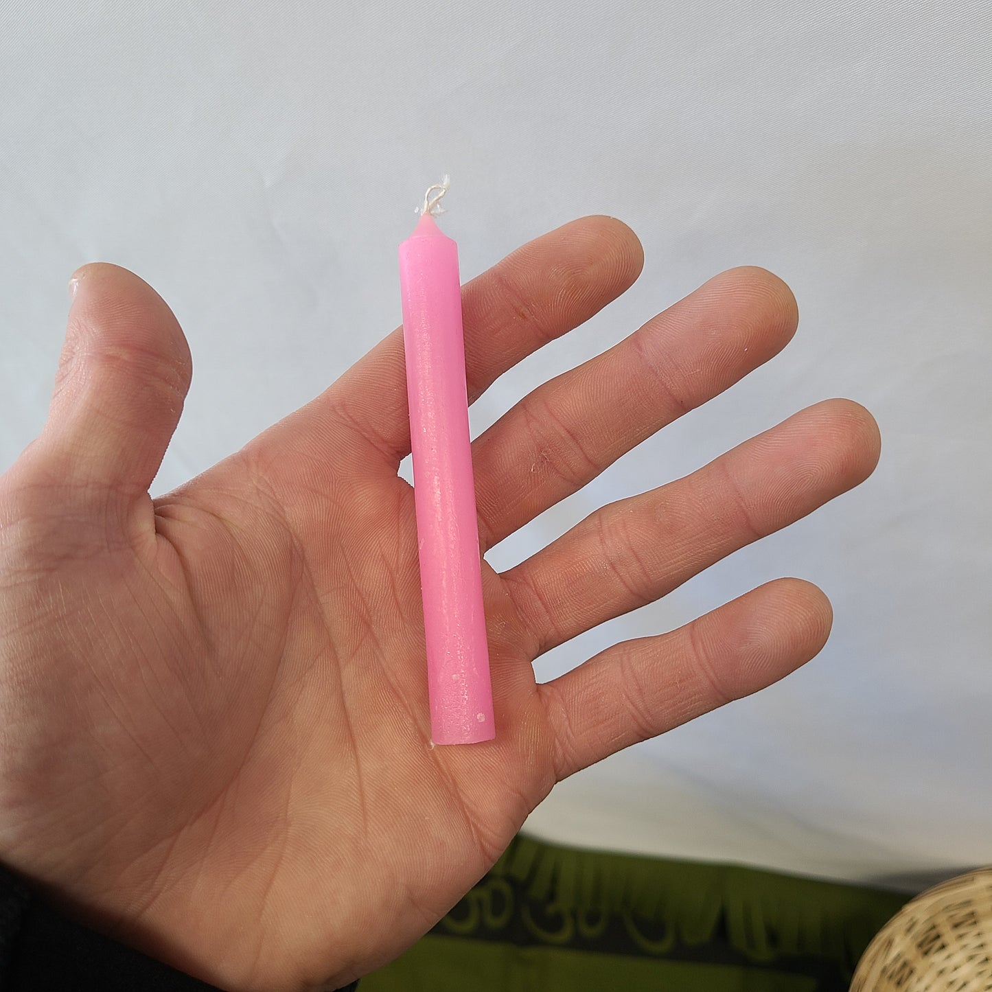 4” Pink candle