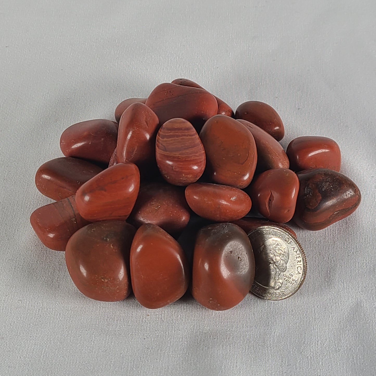 Tumbled Red Jasper