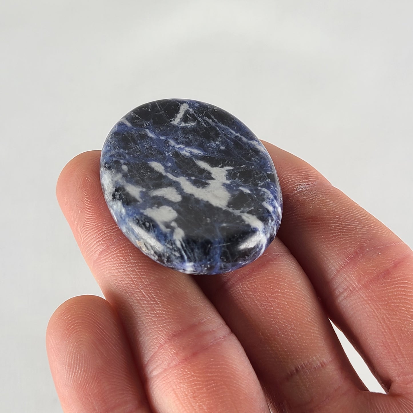 Sodalite Worry Stone