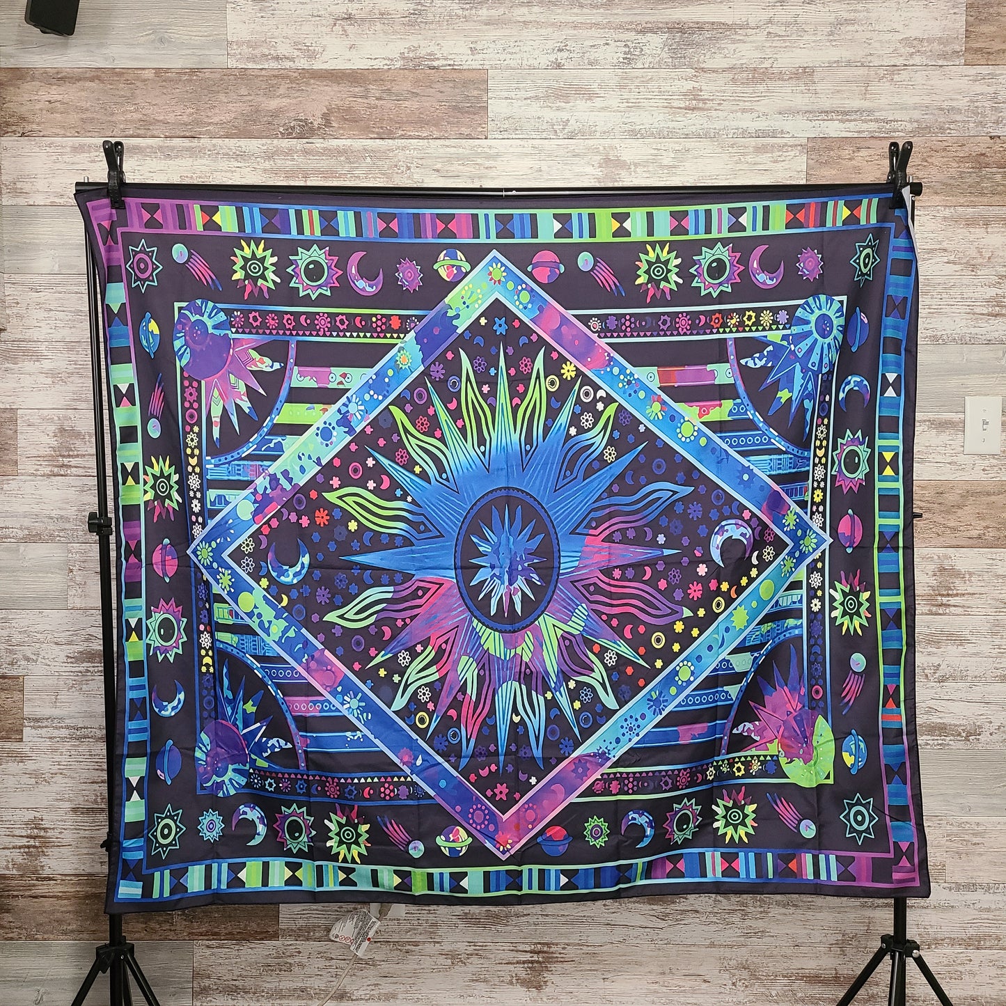 Psychedelic Sun Tapestry