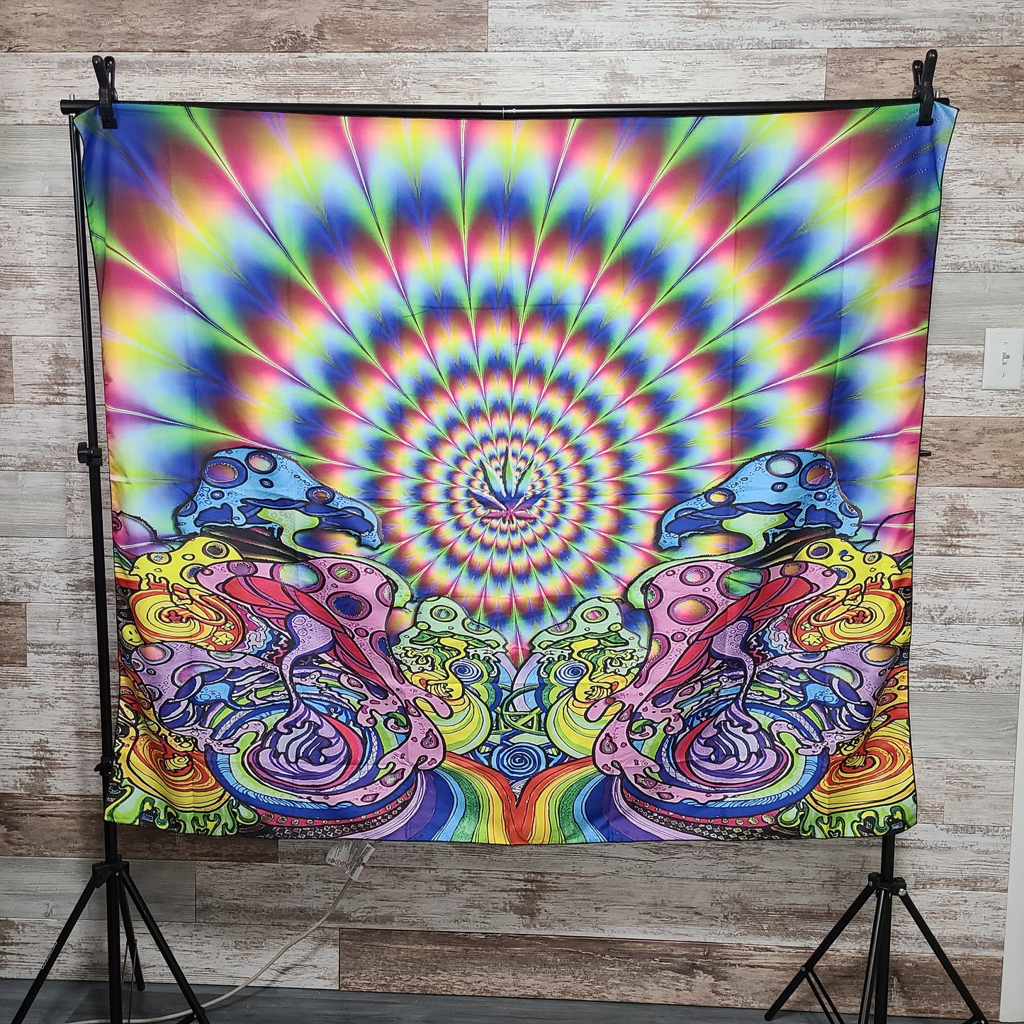 Psychedelic Mushroom Tapestry