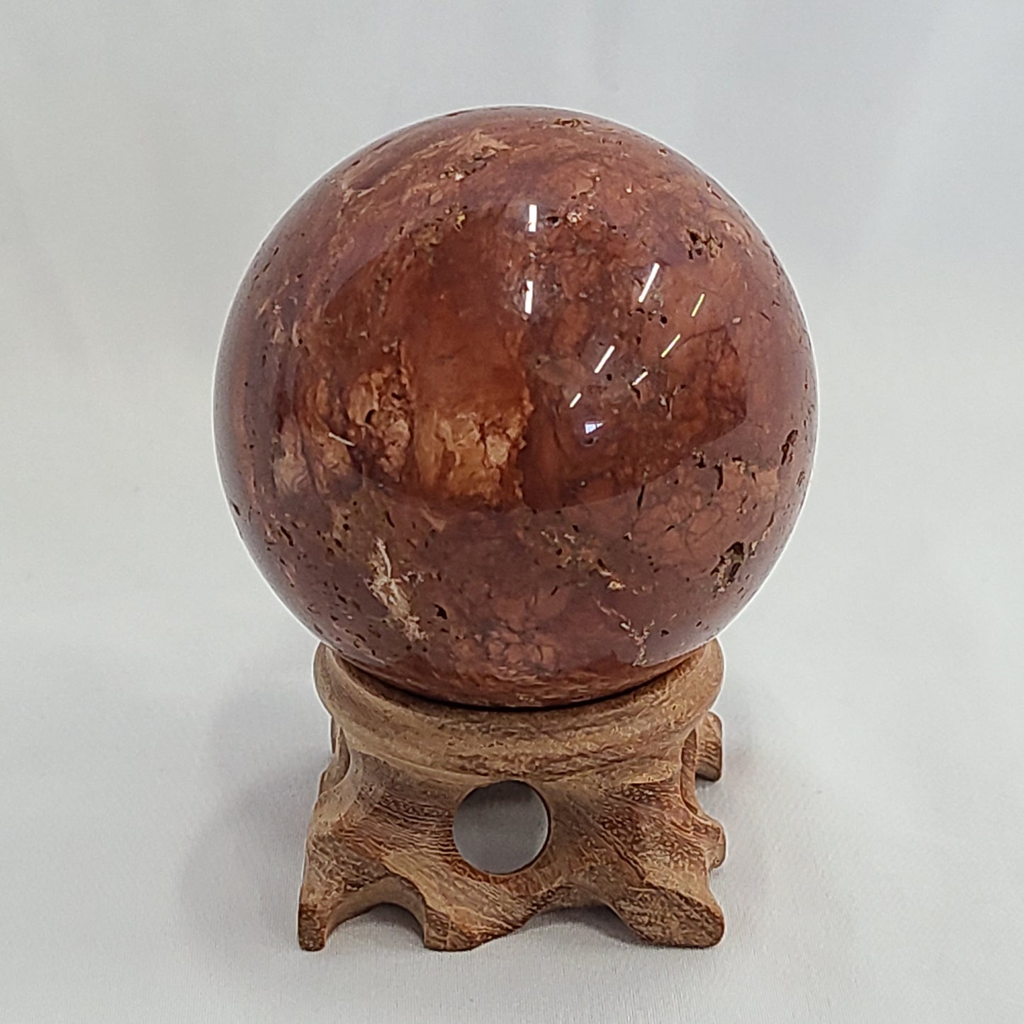 Red Jasper Sphere