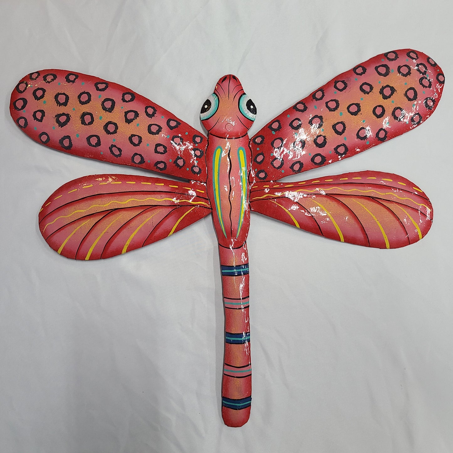 Dragonfly Art (Pink/Red/Yellow)
