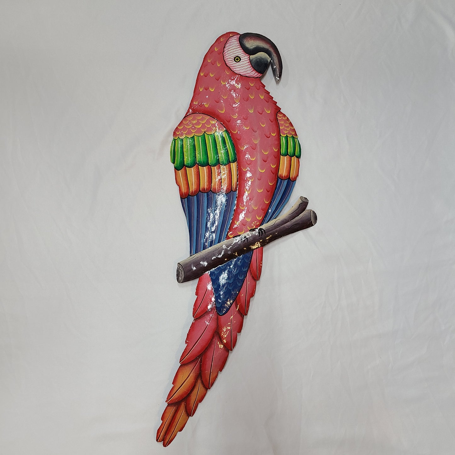 Single Parrot Art (Pink)