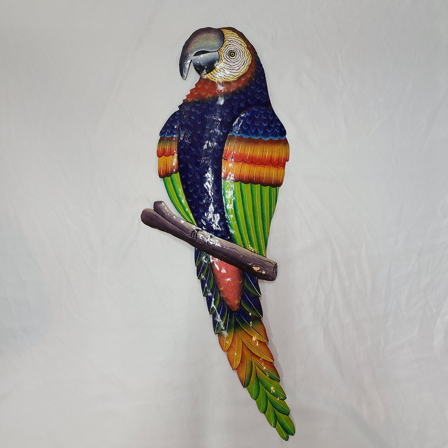 Single Parrot Art (Dark Blue)