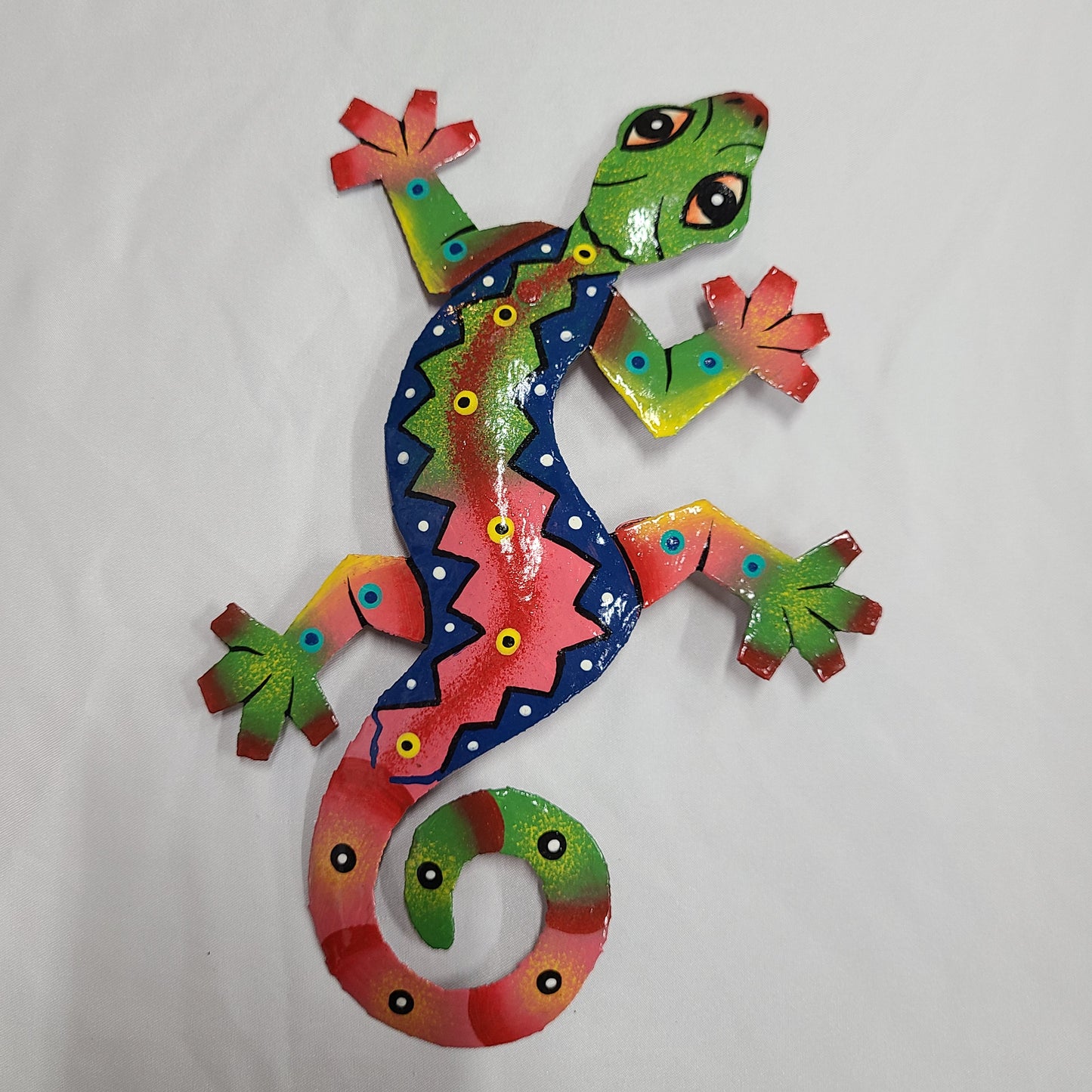 Small Lizard Art (Green/Red/Yellow Head)