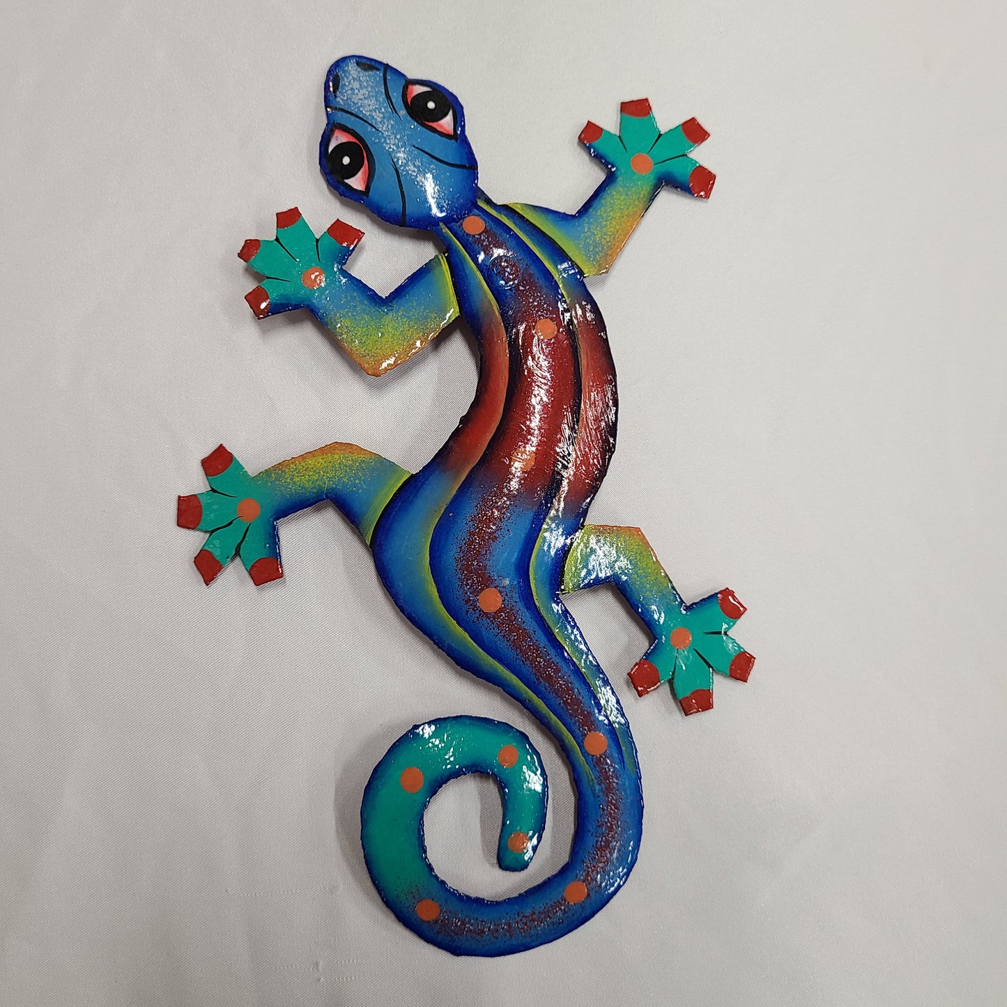Small Lizard Art (Sky Blue/Dark Blue Head)