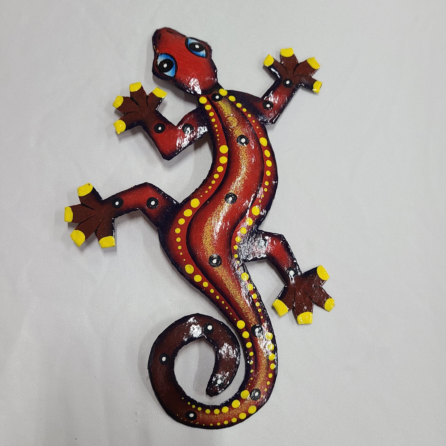 Small Lizard Art (Red/Purple Head)