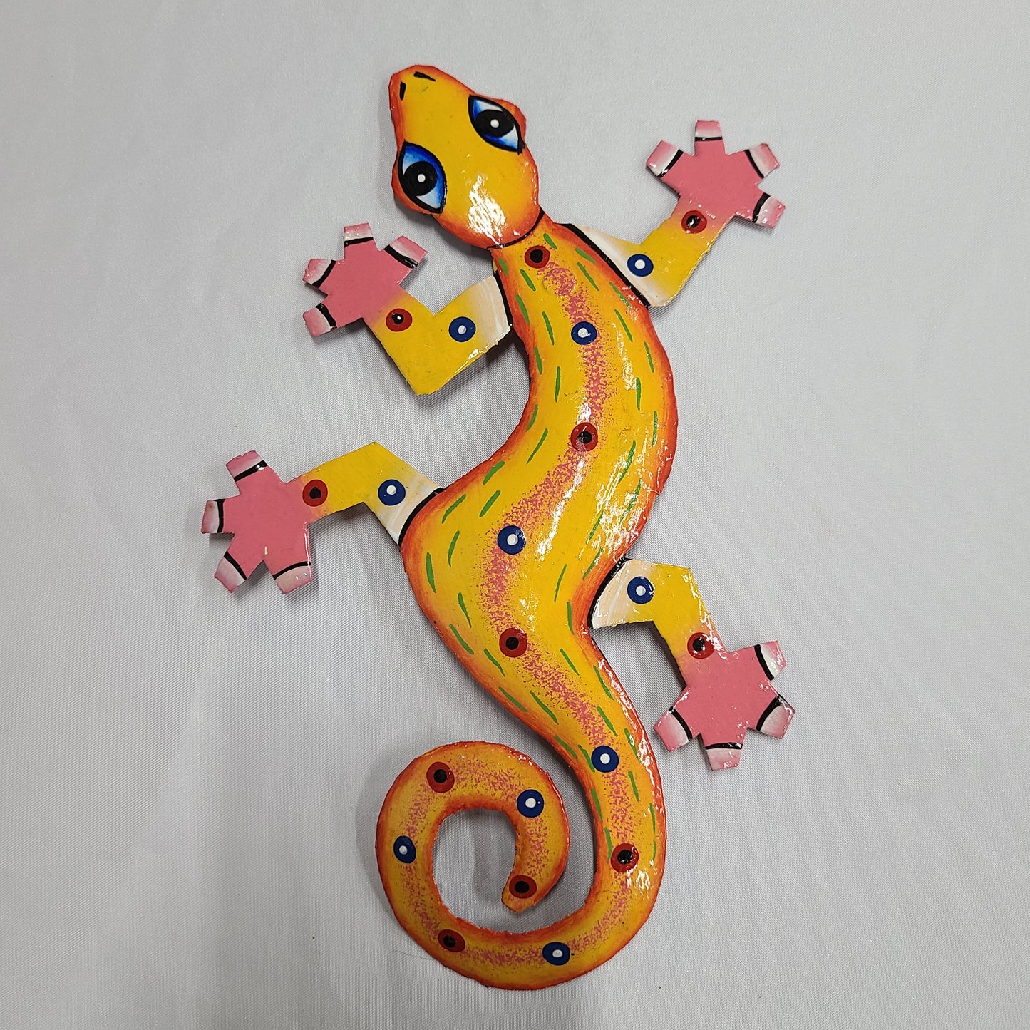 Small Lizard Art (Orange/Red Head)