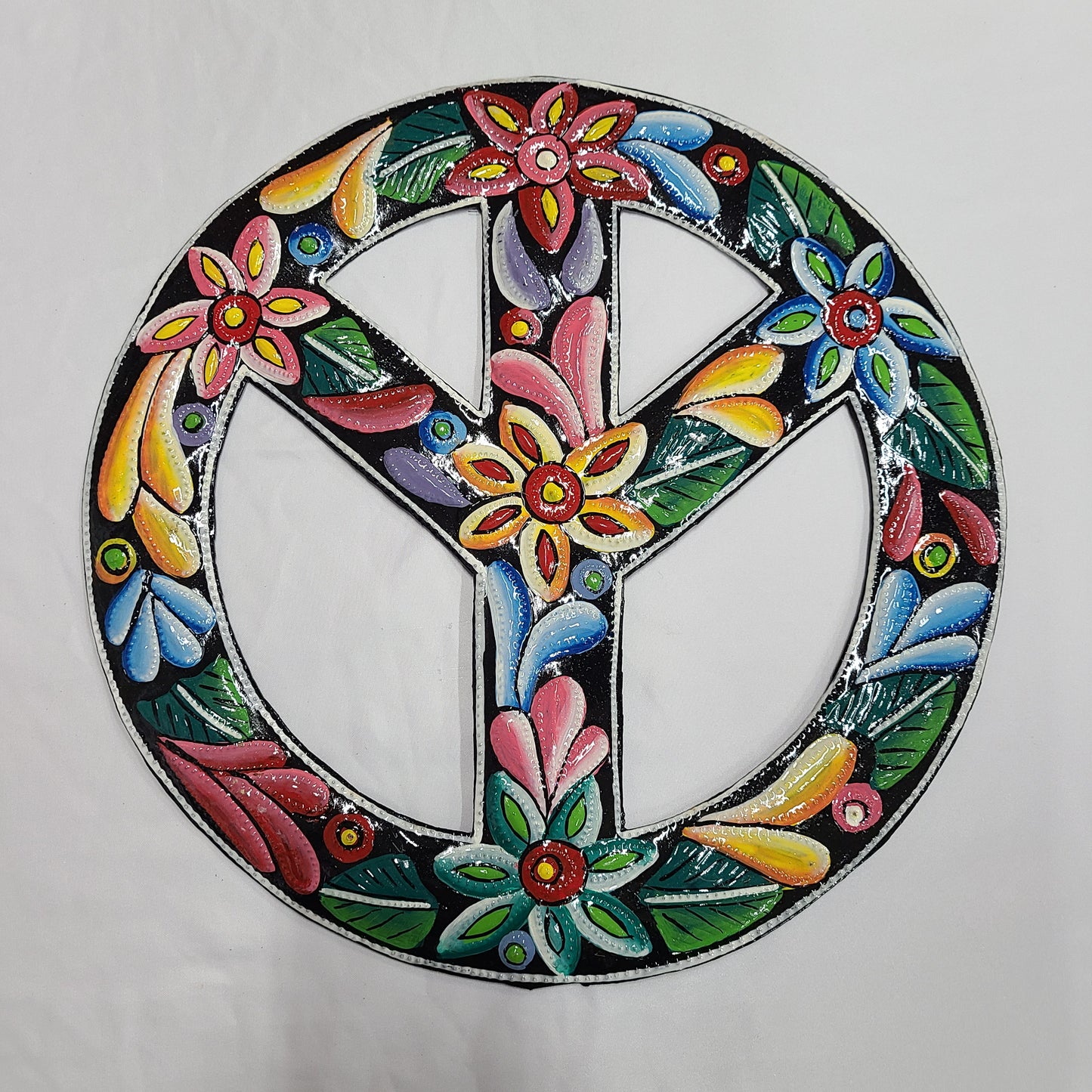 Peace Sign Art (Black/White)