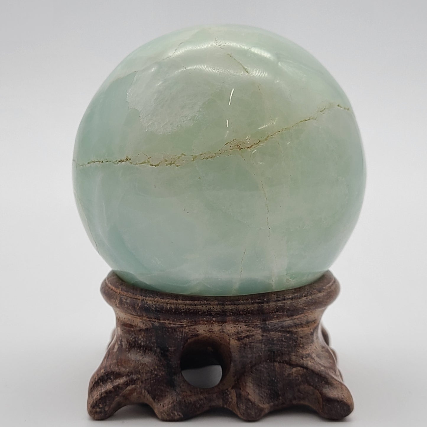 Pistachio Calcite Sphere