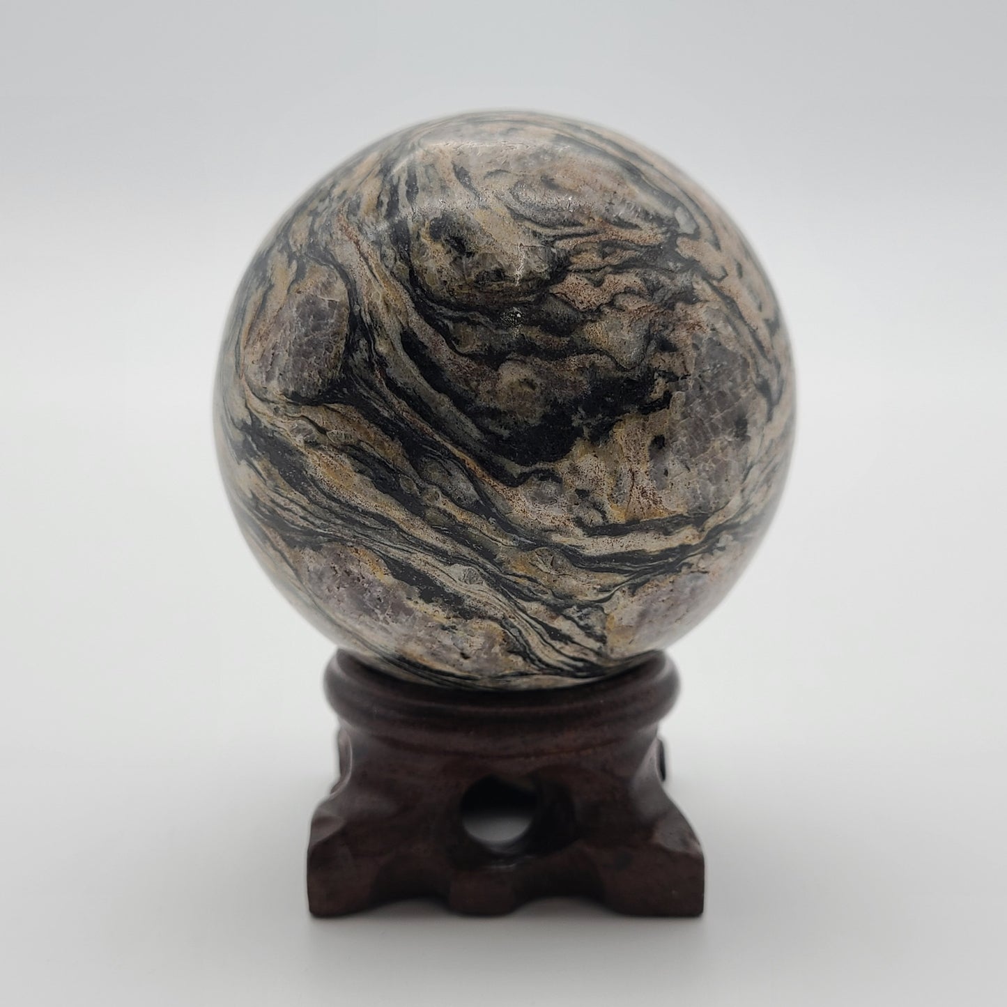 Zebra Jasper Sphere
