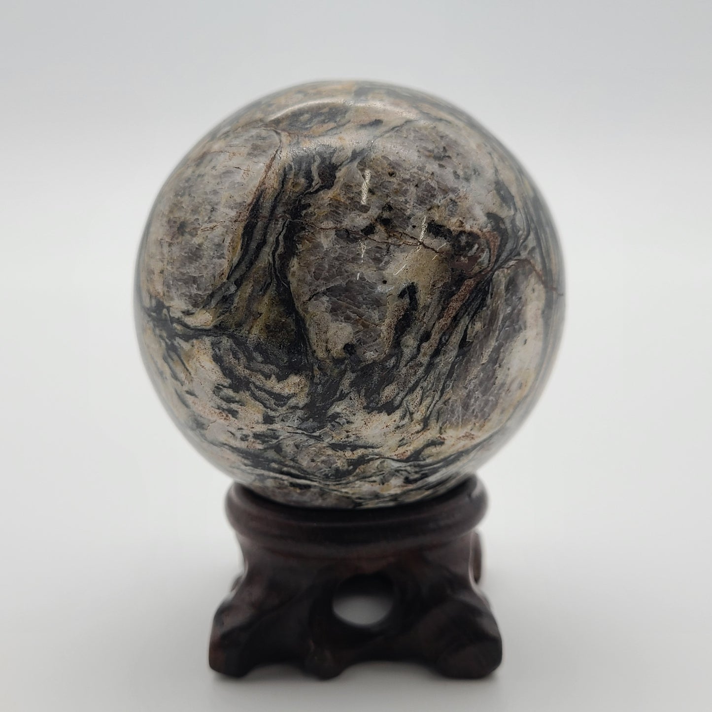 Zebra Jasper Sphere