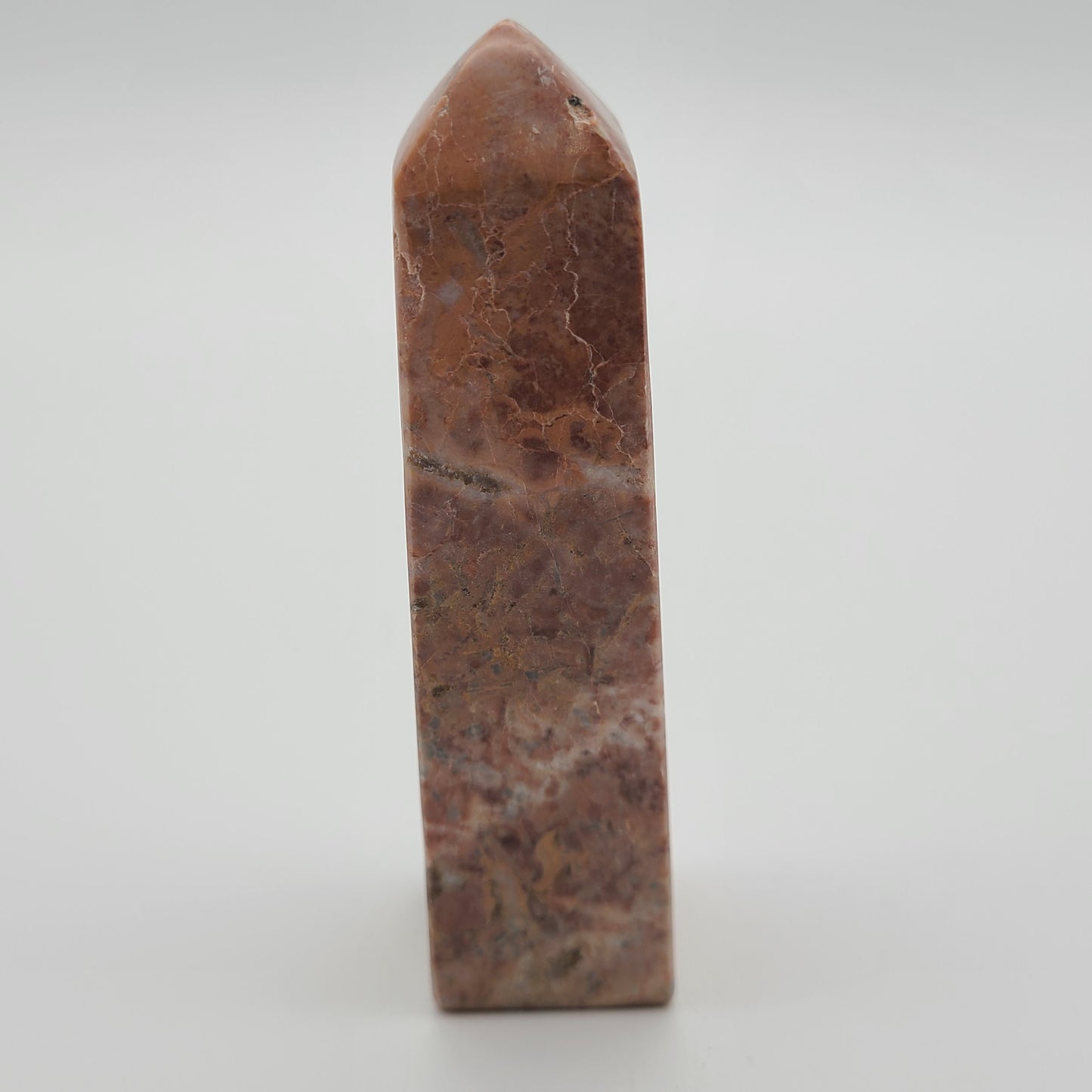 Strawberry Calcite Tower
