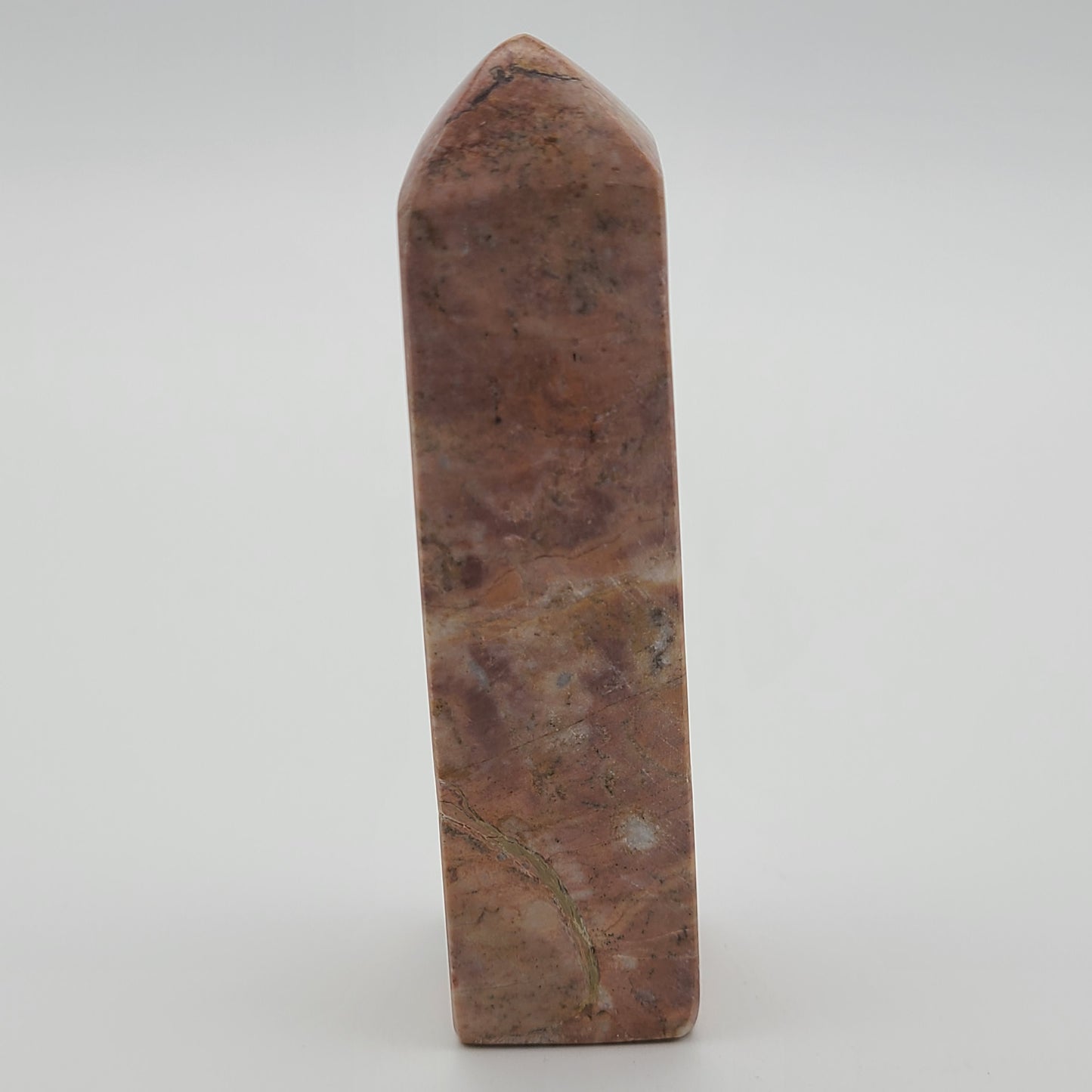 Strawberry Calcite Tower