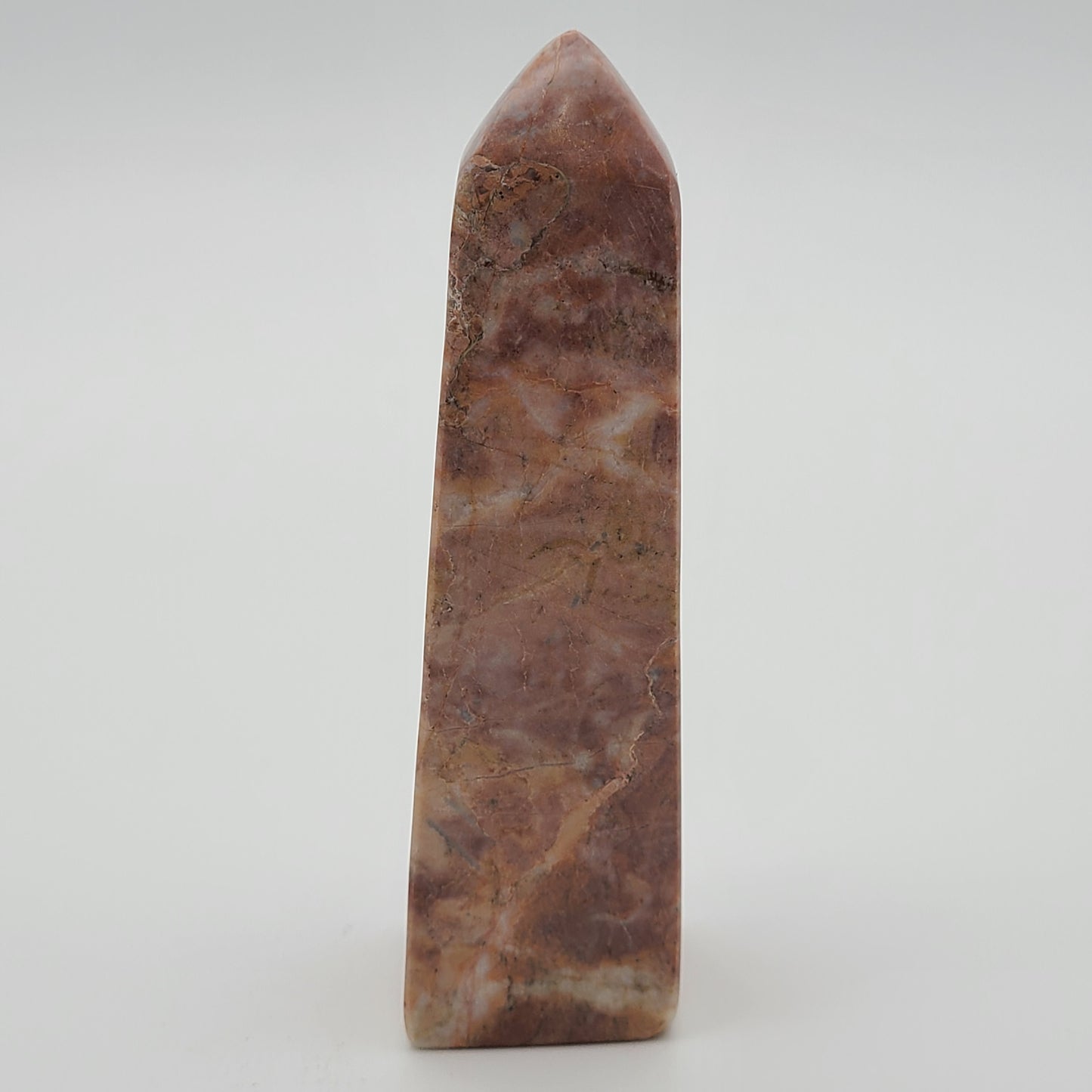 Strawberry Calcite Tower