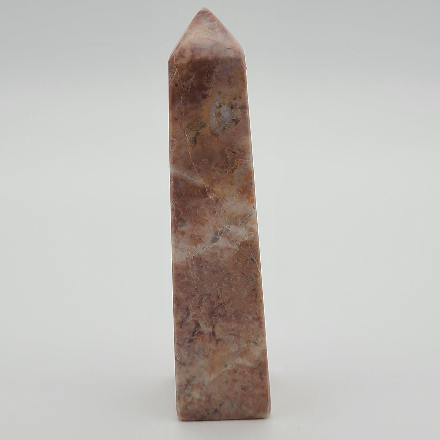 Strawberry Calcite Tower