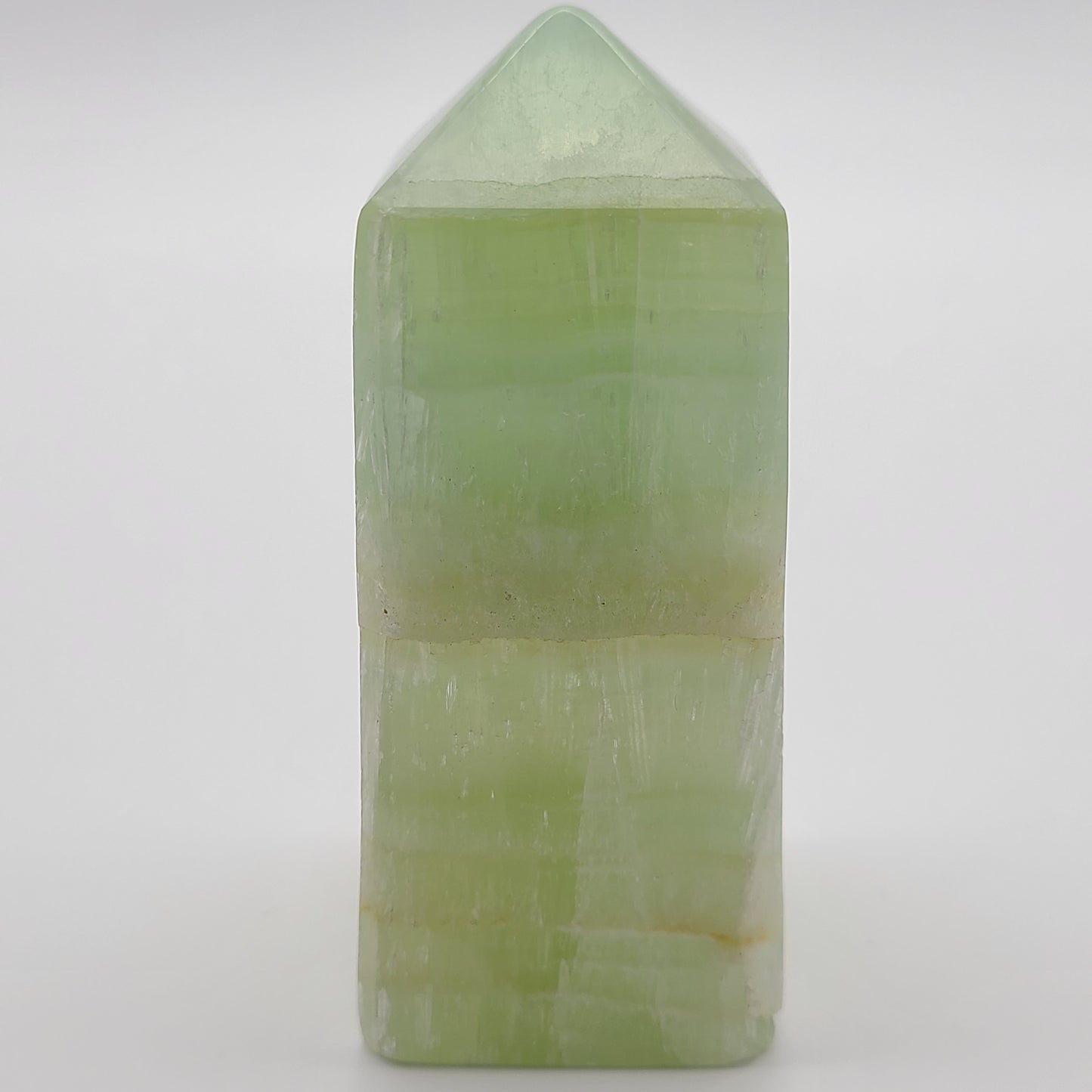 Pistachio Calcite Tower
