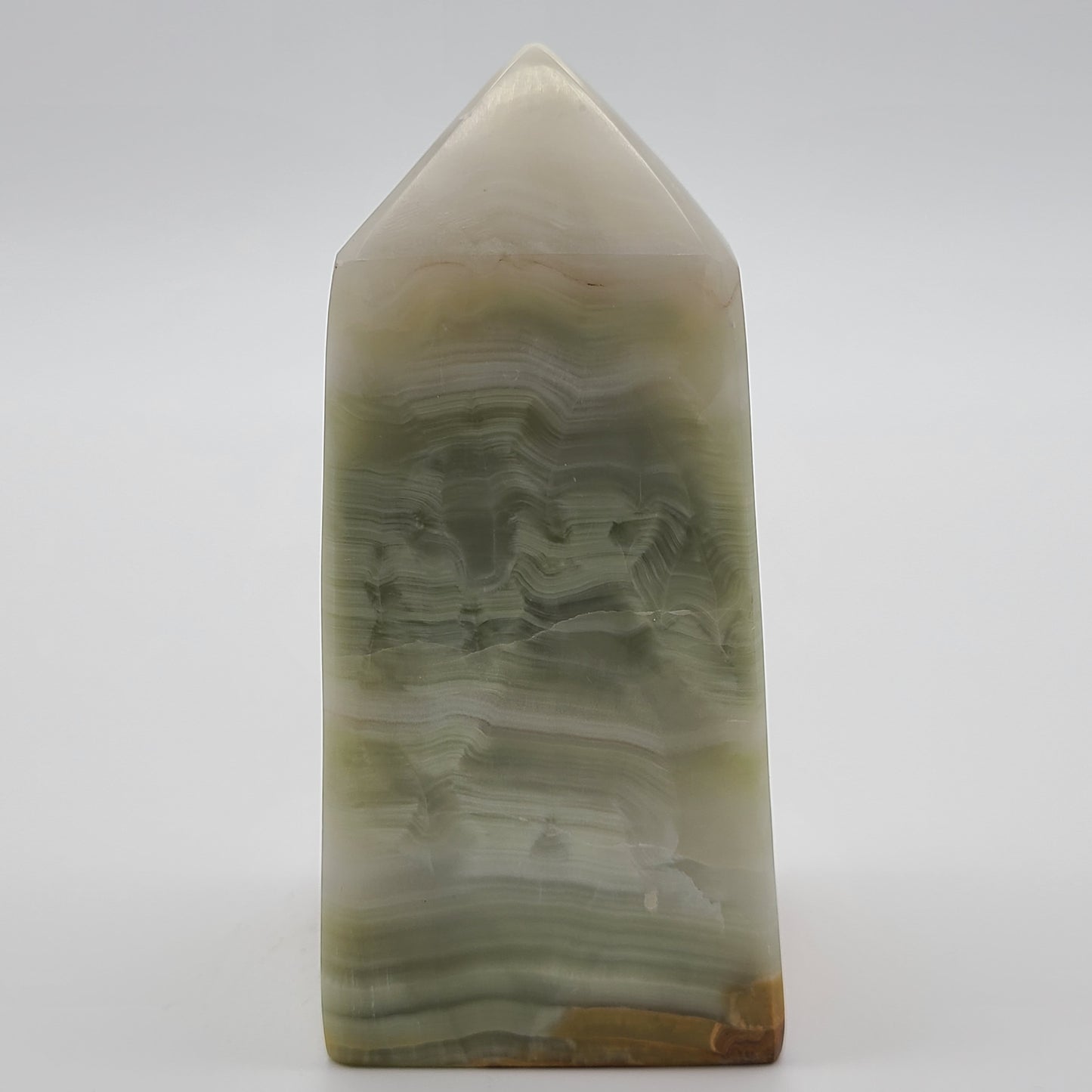 Pink Banded Calcite Tower