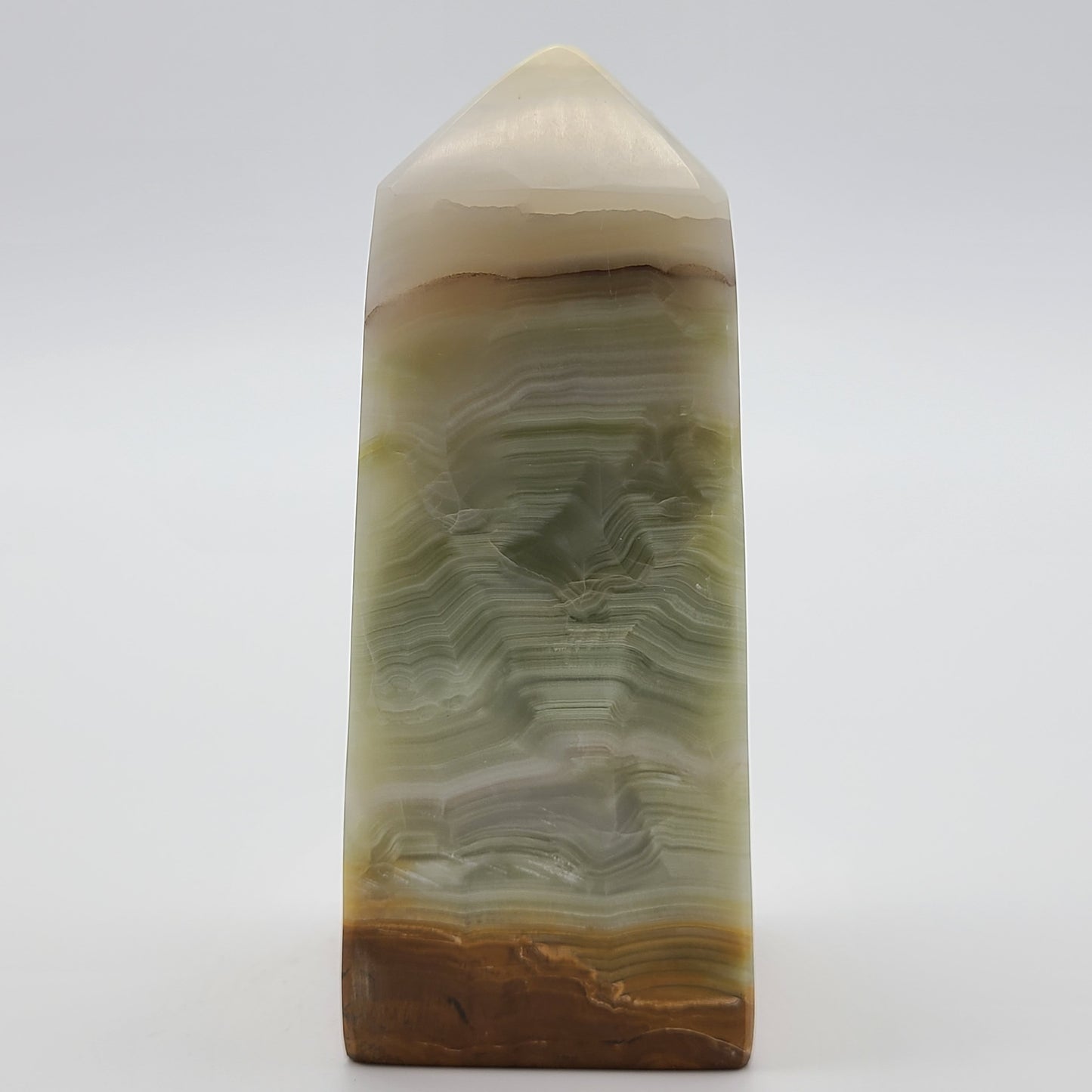 Pink Banded Calcite Tower