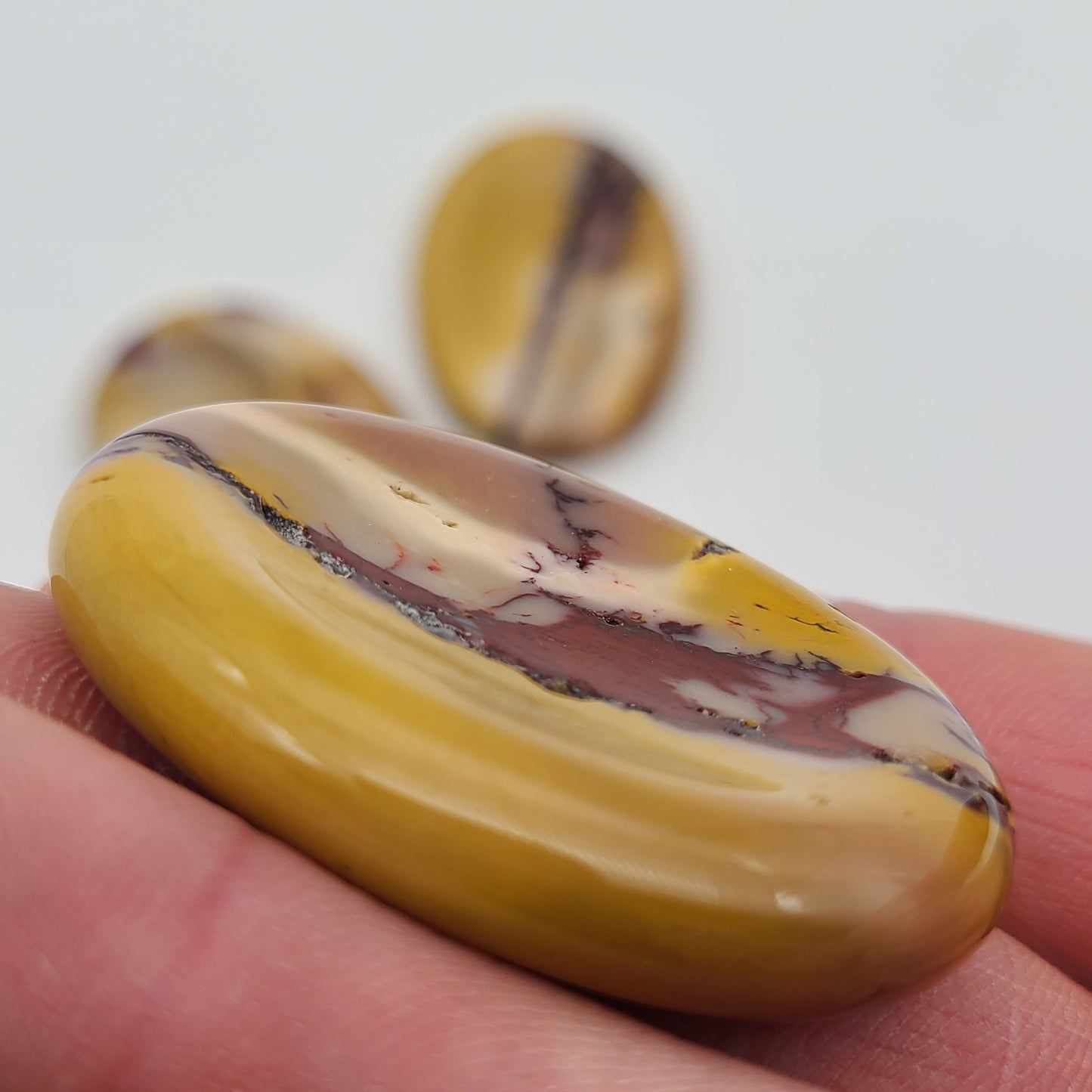 Mookaite Jasper Worry Stone