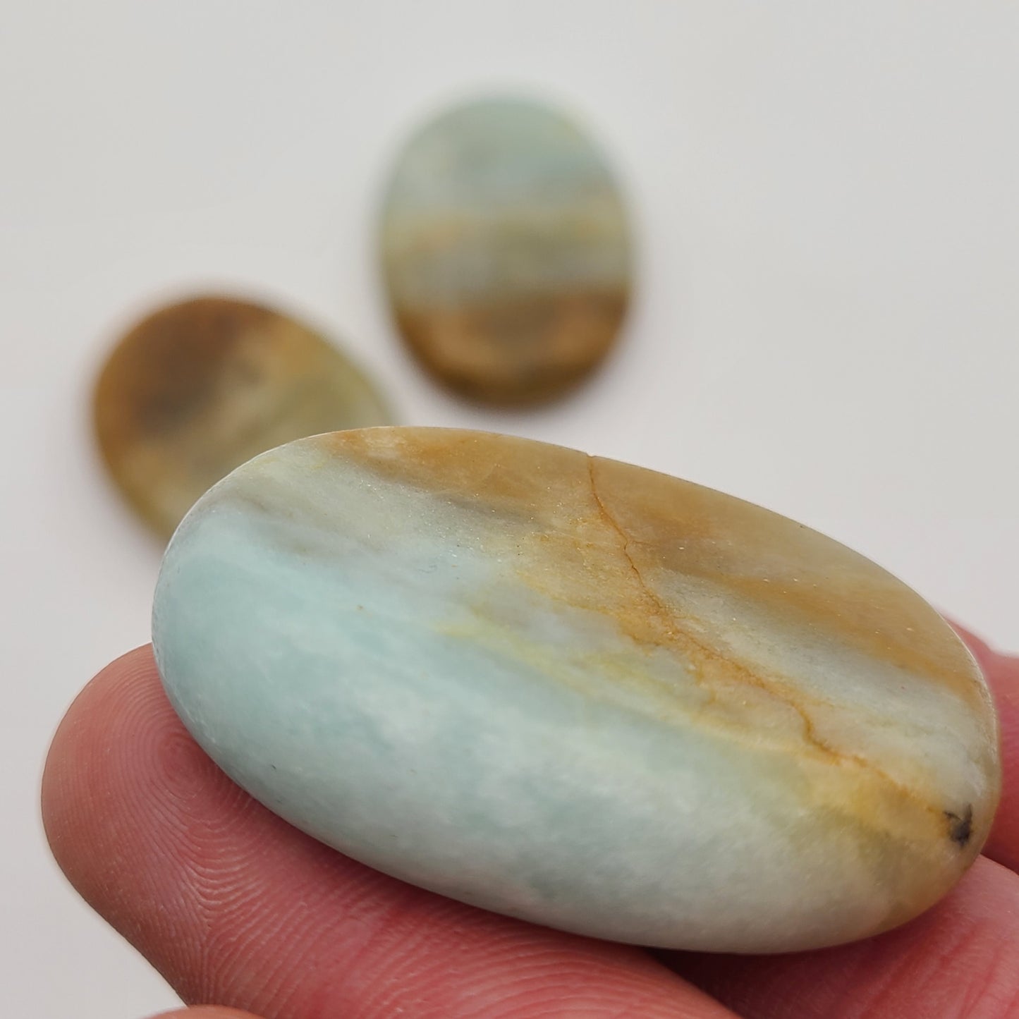 Amazonite Worry Stone