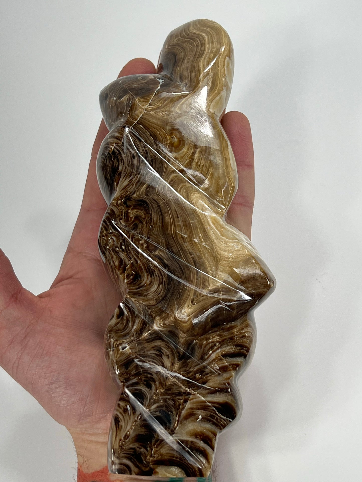 Chocolate Calcite Freeform