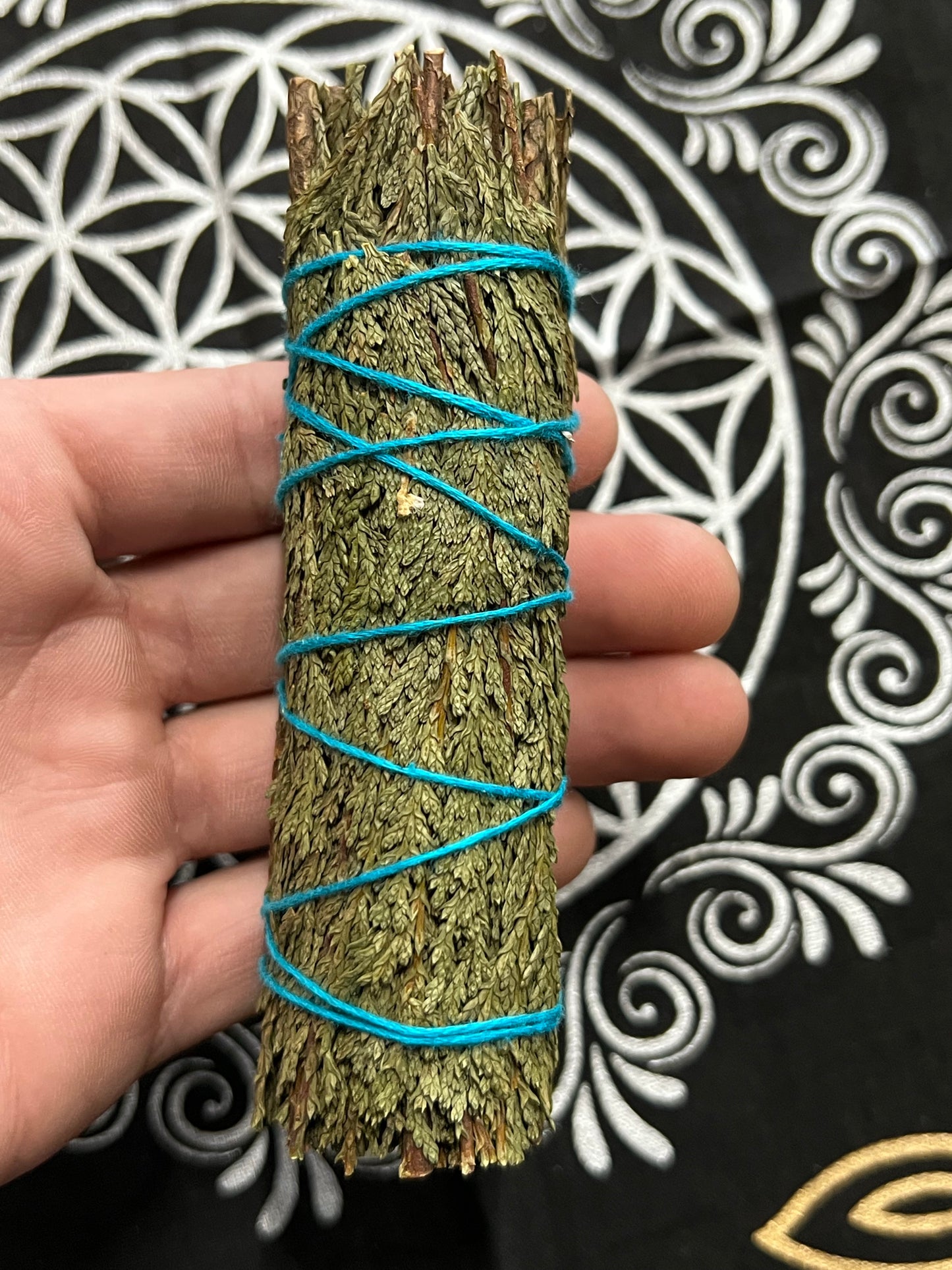 Cedar Sage 4” Smudge Stick