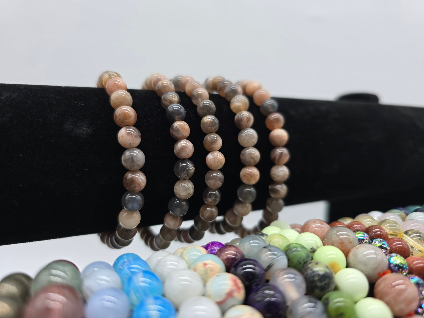 Black Moonstone Bracelet