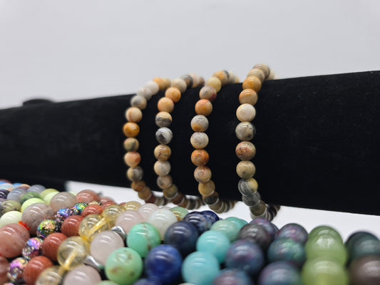 Crazy Lace Agate Bracelet
