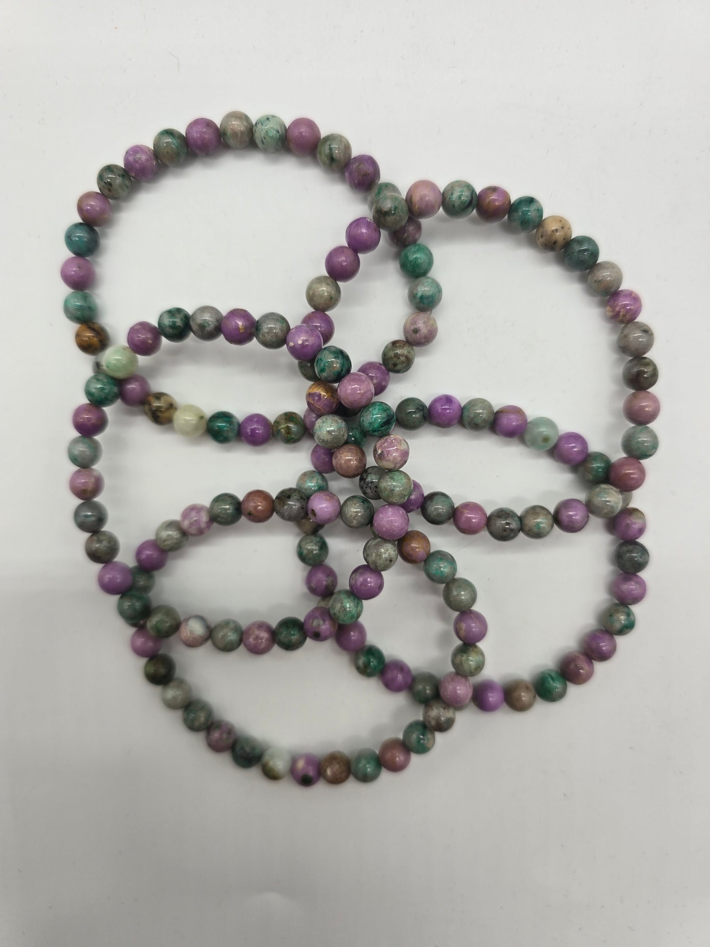 Phosphosiderite / Chryscolla Bracelet