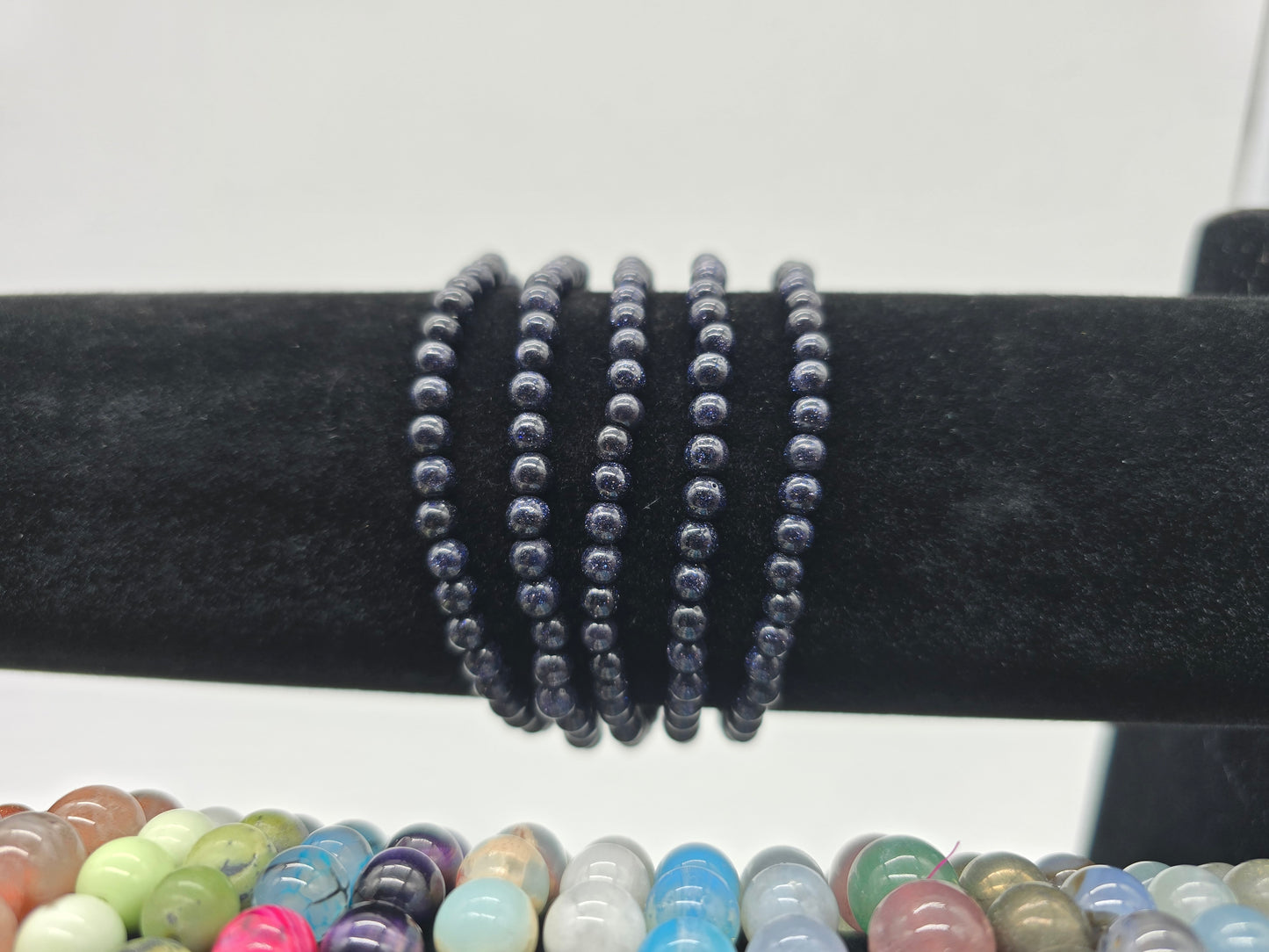 Blue Goldstone Bracelet
