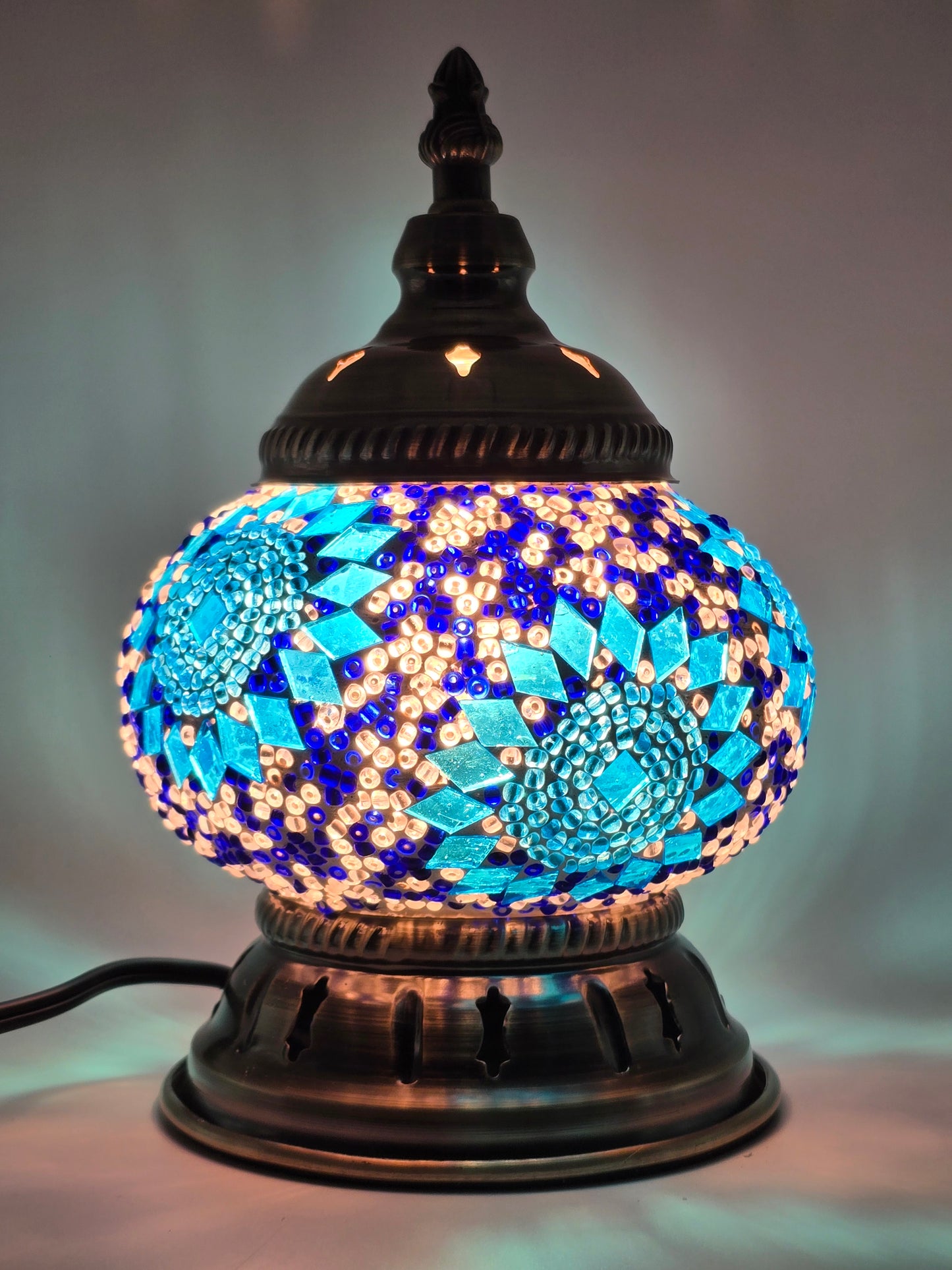 Short Turkish Table Lamp