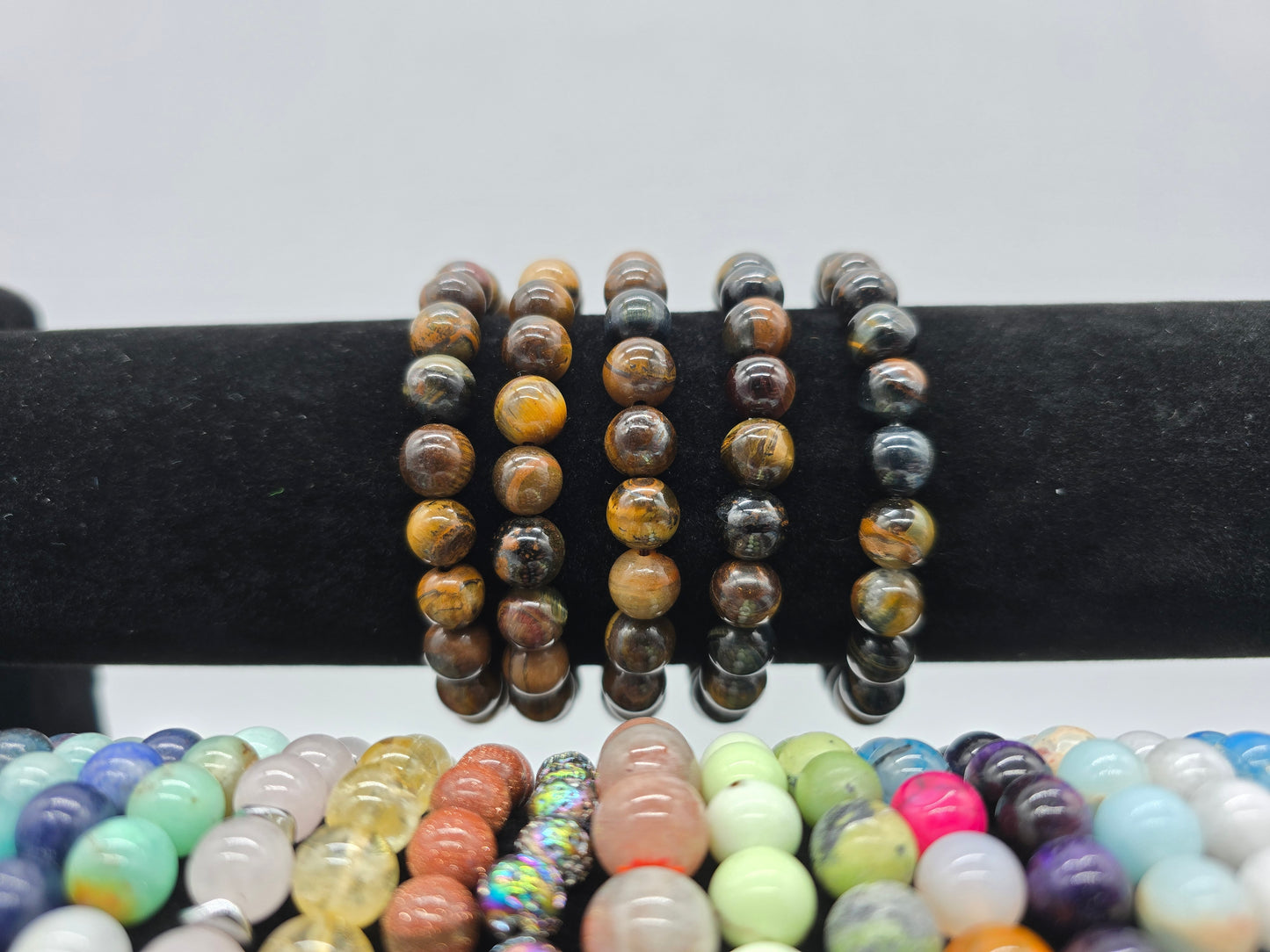 Tiger Eye Blue Bracelet