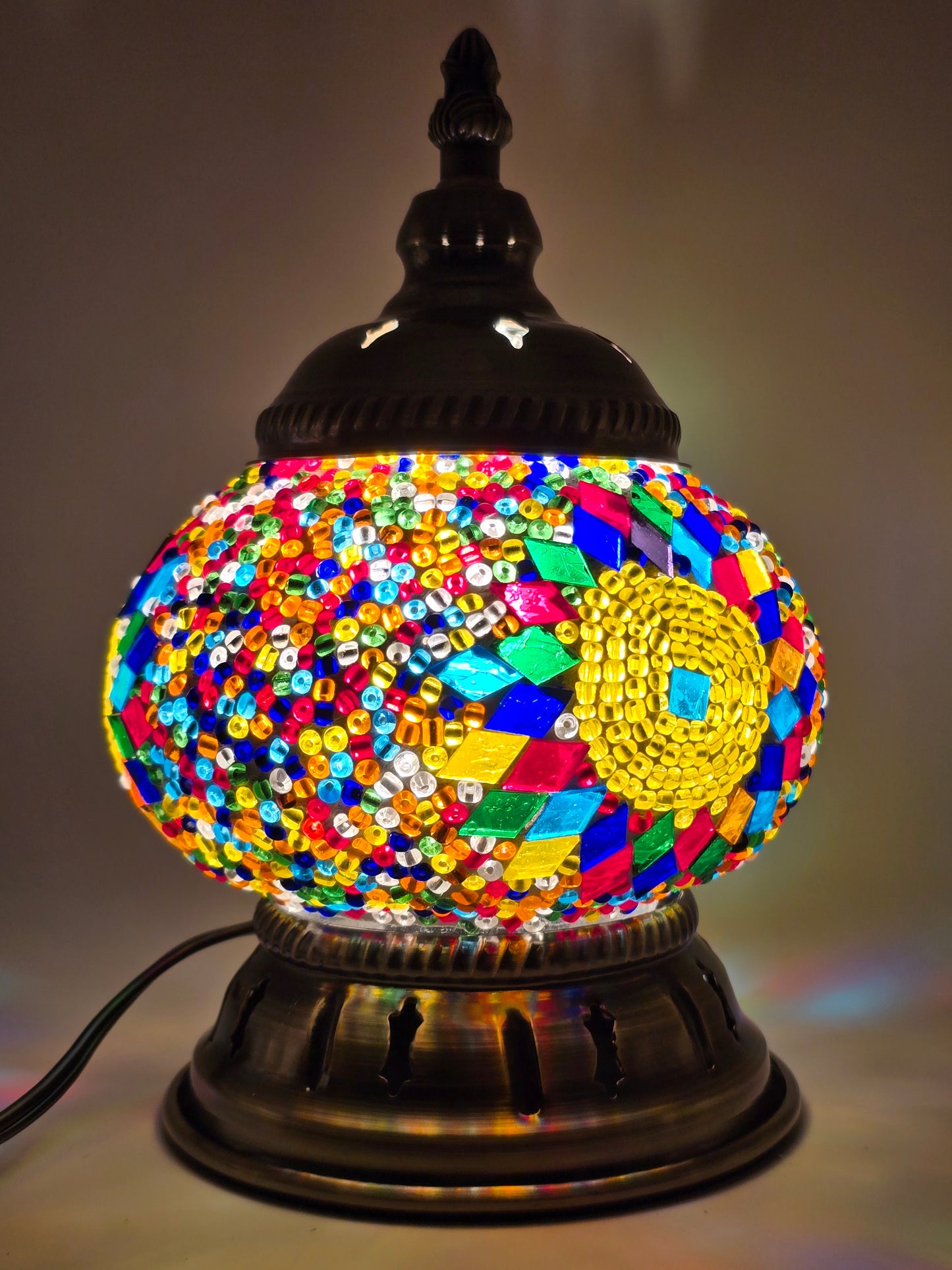 Short Turkish Table Lamp