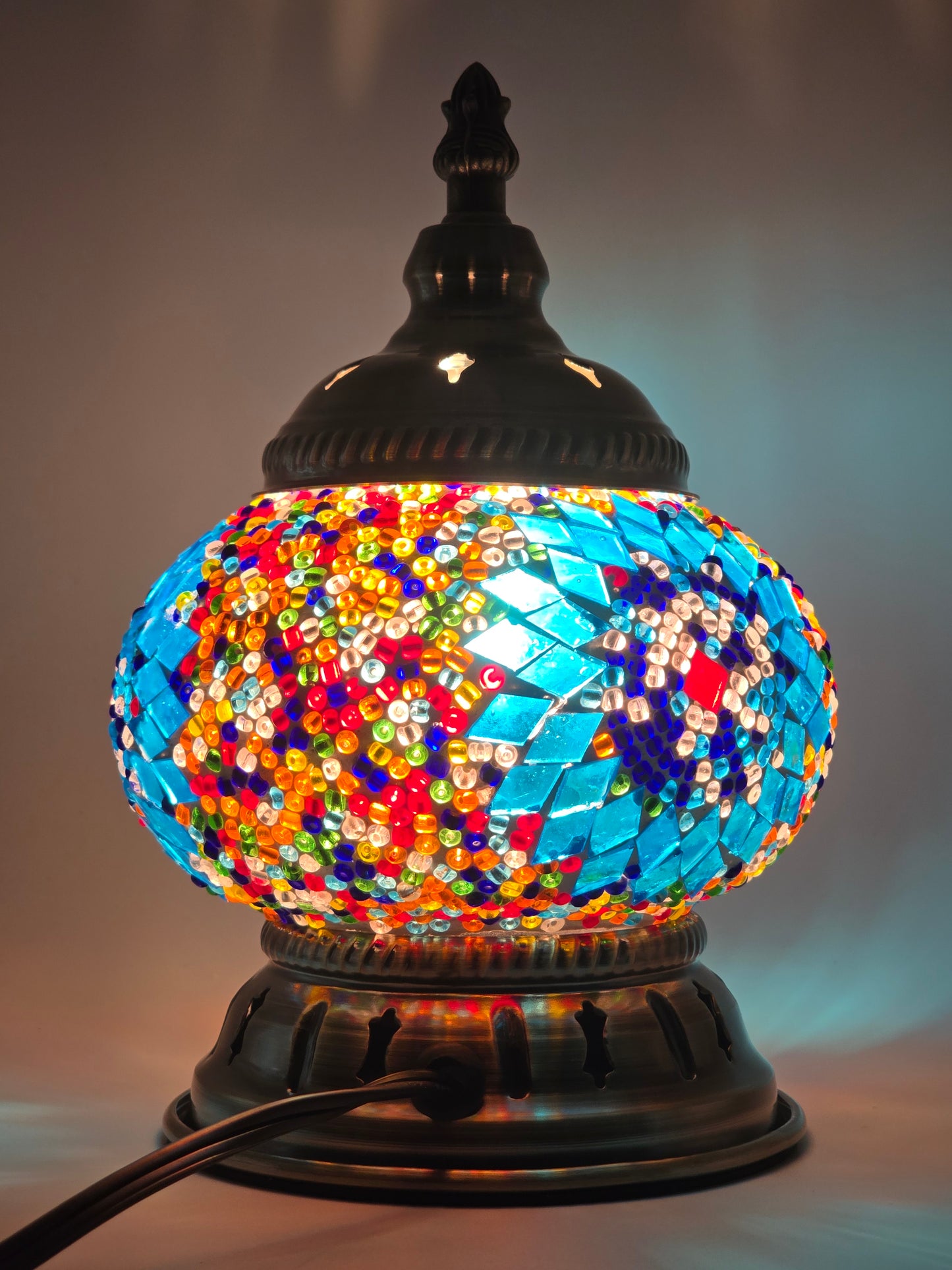 Short Turkish Table Lamp
