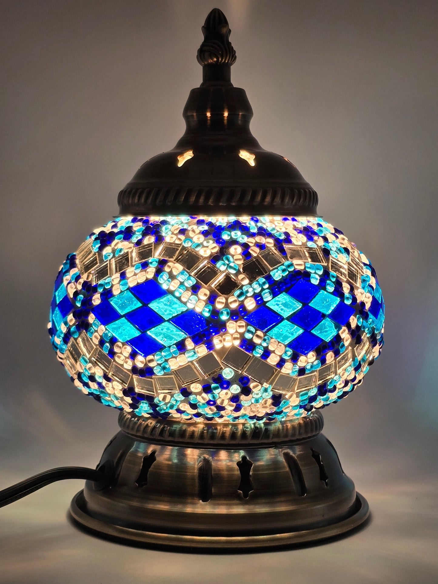 Short Turkish Table Lamp