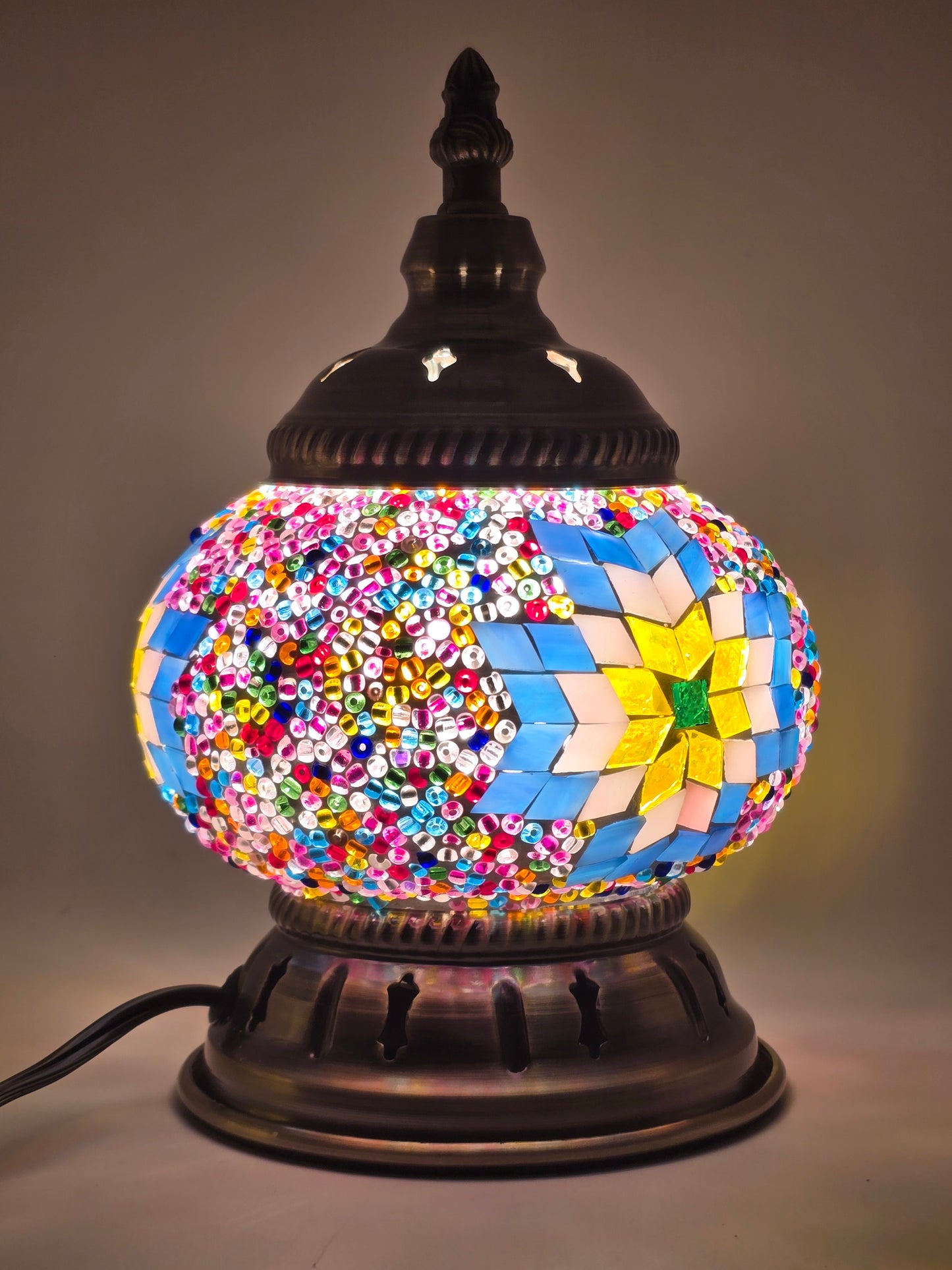 Short Turkish Table Lamp