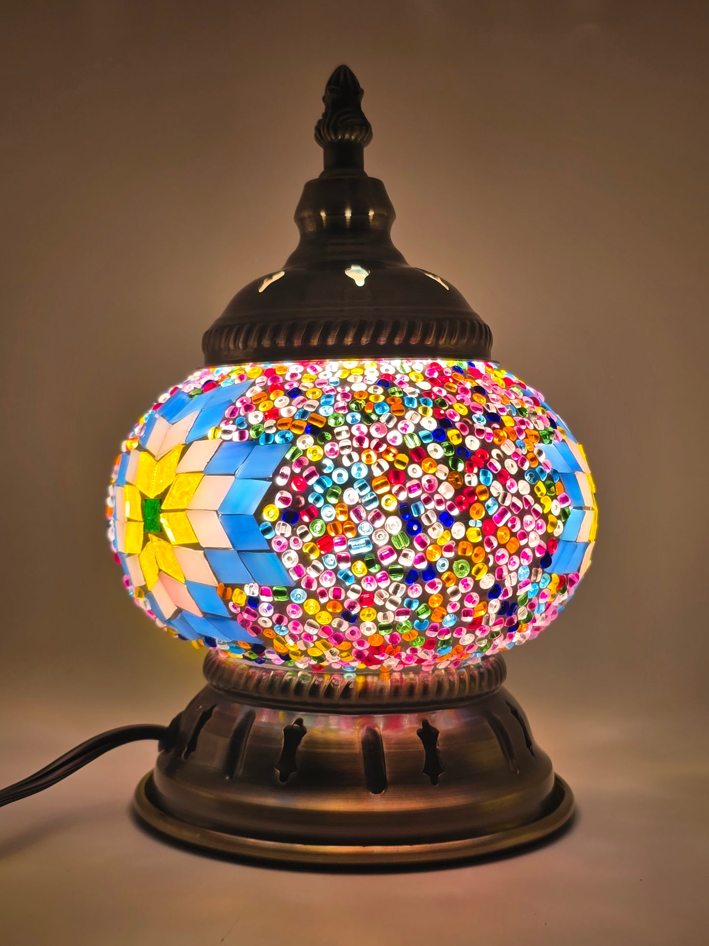 Short Turkish Table Lamp