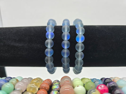 AB Frosted Grey Bracelet