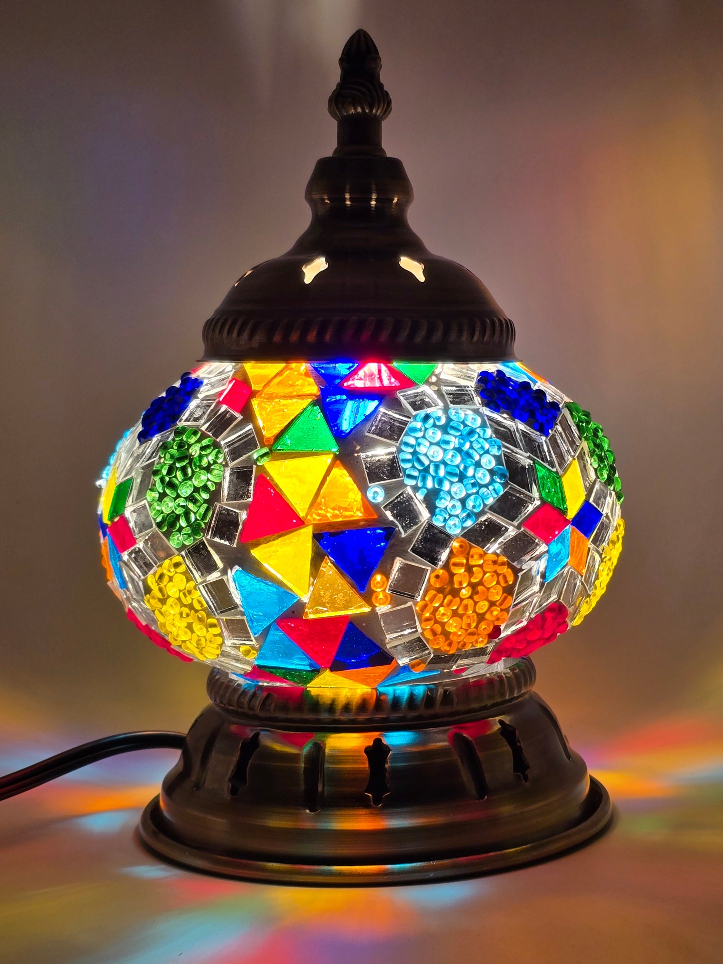Short Turkish Table Lamp