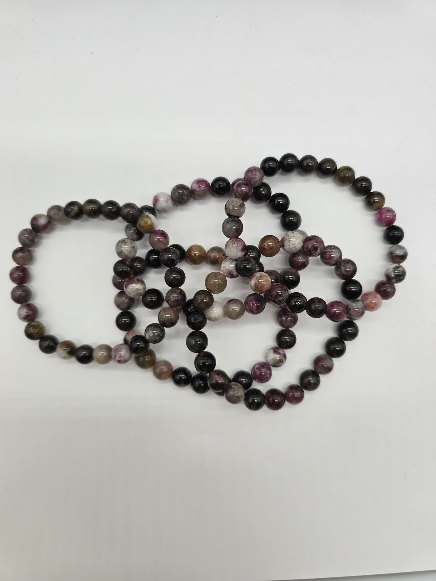Watermelon Tourmaline Bracelet