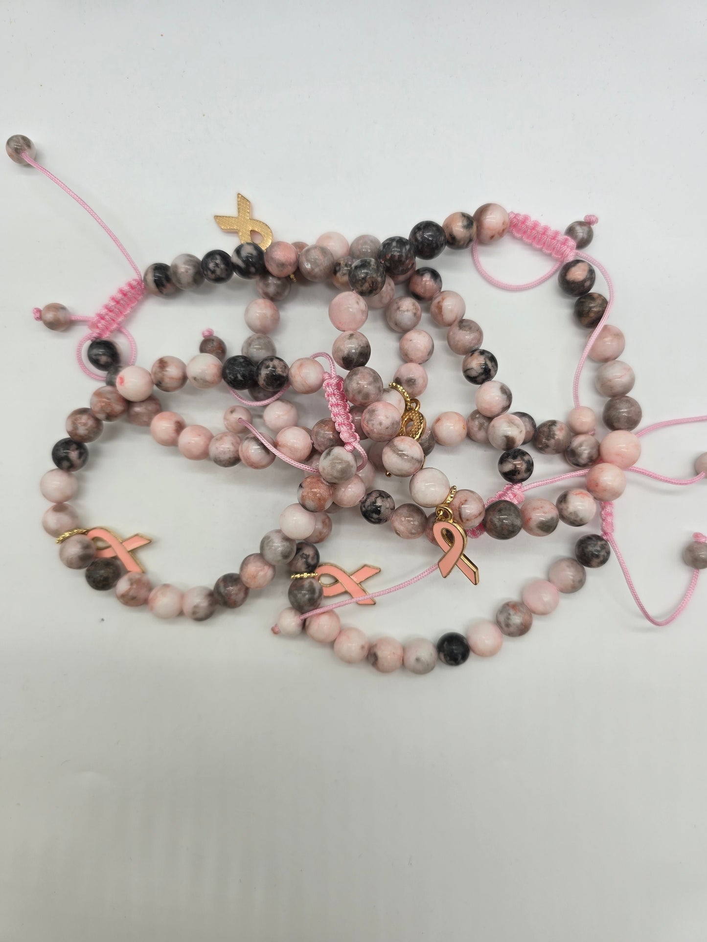 Pink Zebra Jasper Bracelet