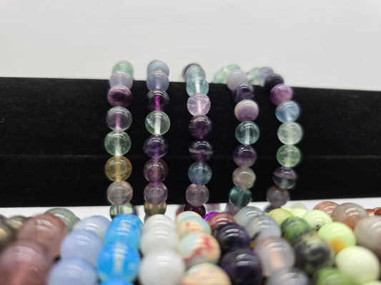 Rainbow Fluorite (Brazil) Bracelet