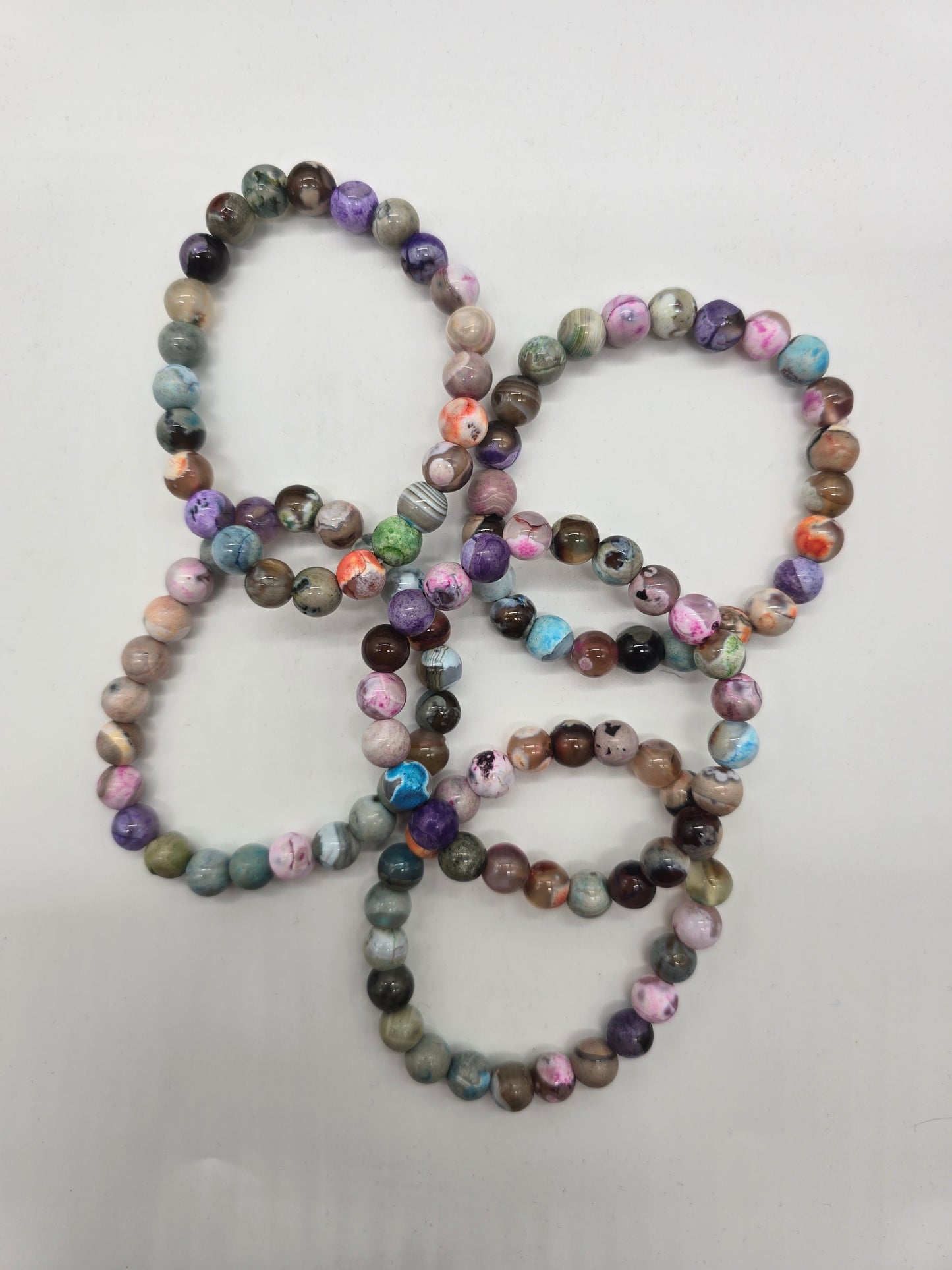 Fire Agate Bracelet