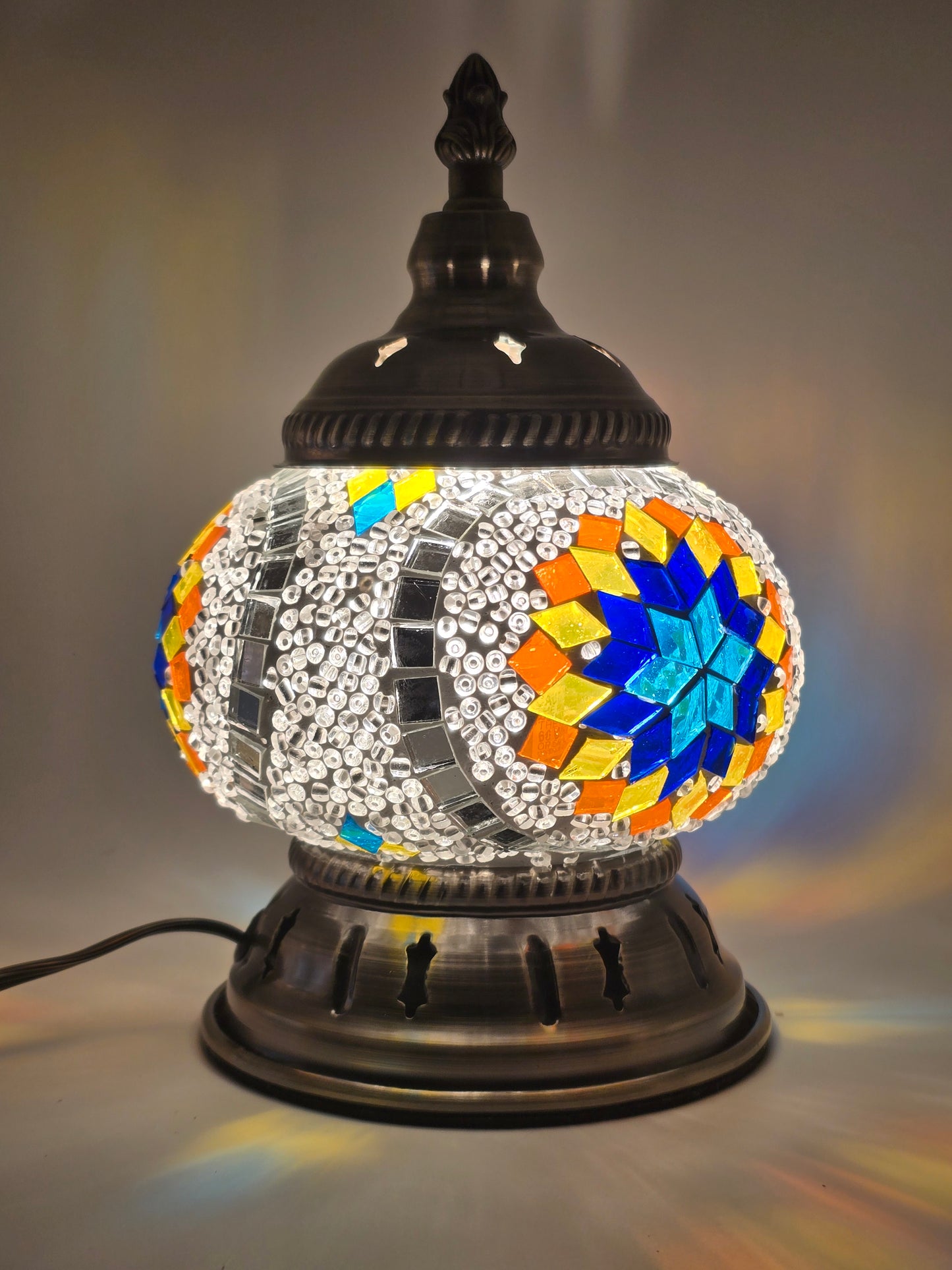 Short Turkish Table Lamp