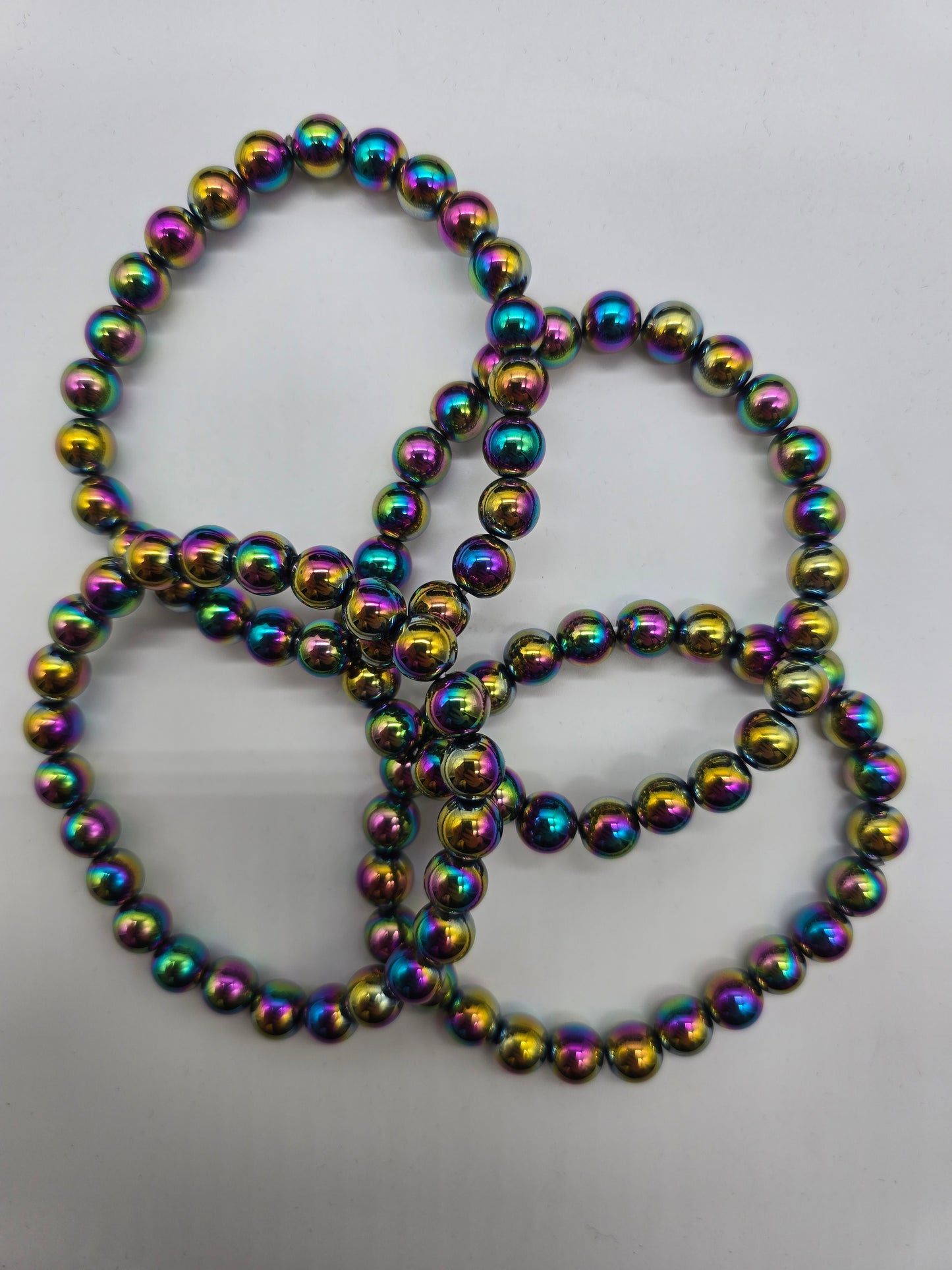 Rainbow Hematite Bracelet
