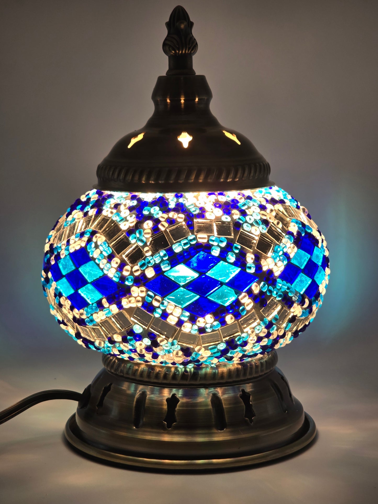 Short Turkish Table Lamp