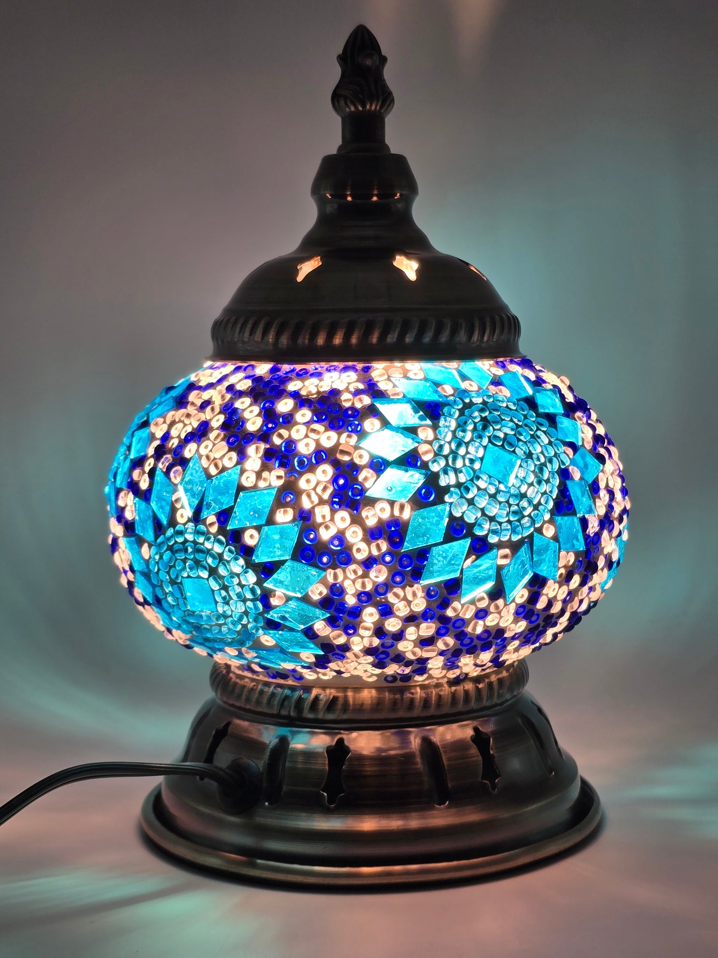 Short Turkish Table Lamp