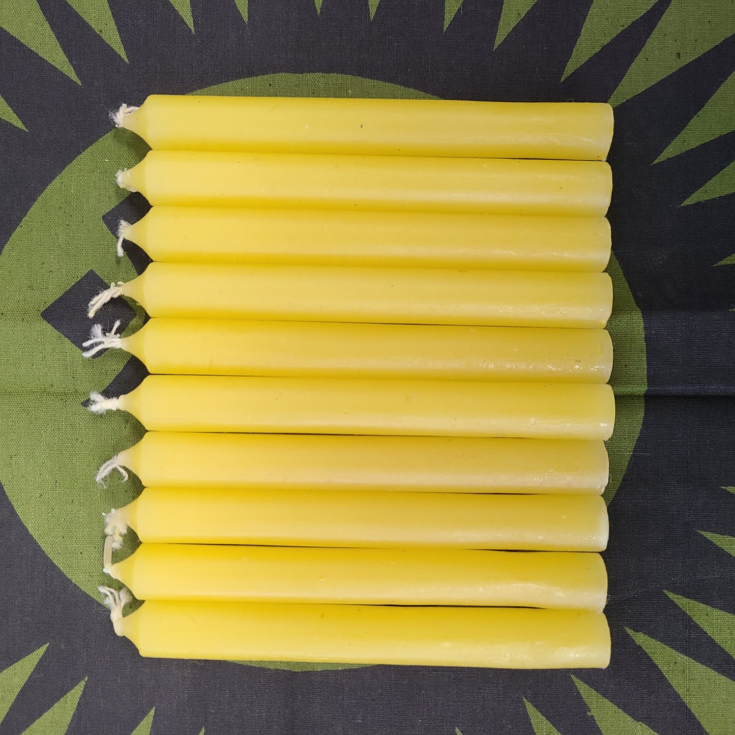4” Yellow candle
